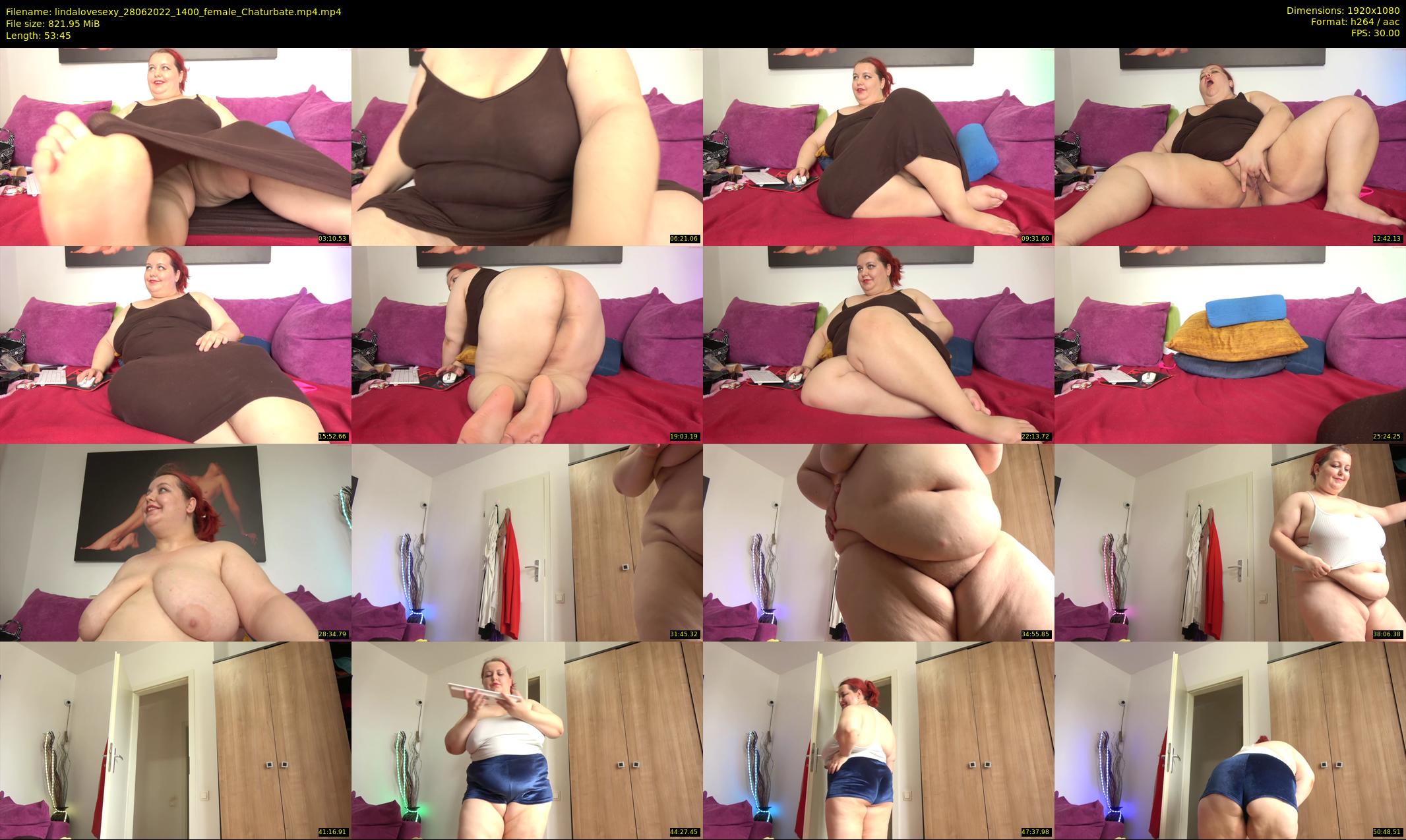 lindalovesexy — 54 minute Chaturbate female cam show recording, 1080p, Jun 28, 2022