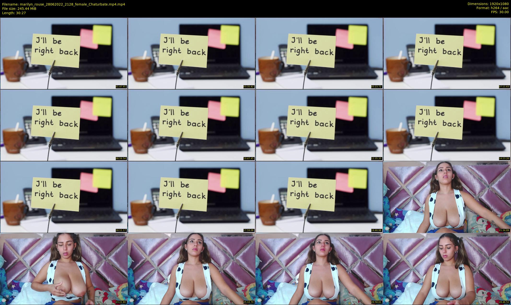 marilyn_rouse — 31 minute Chaturbate female cam show recording, 1080p, Jun 28, 2022