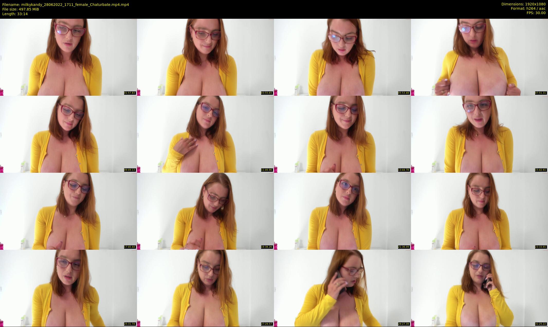 milkykandy — 34 minute Chaturbate female cam show recording, 1080p, Jun 28, 2022