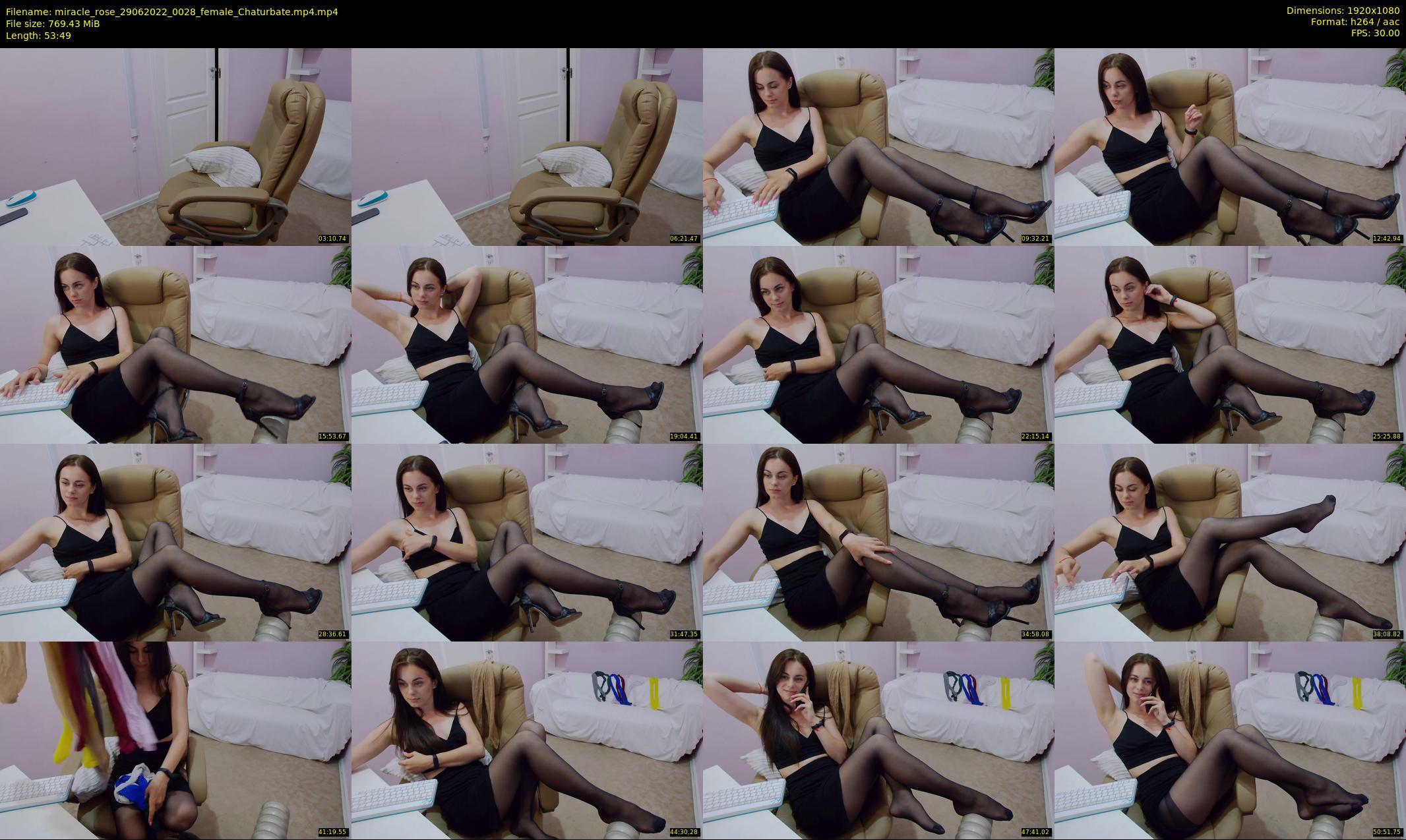miracle_rose — 54 minute Chaturbate female cam show recording, 1080p, Jun 29, 2022