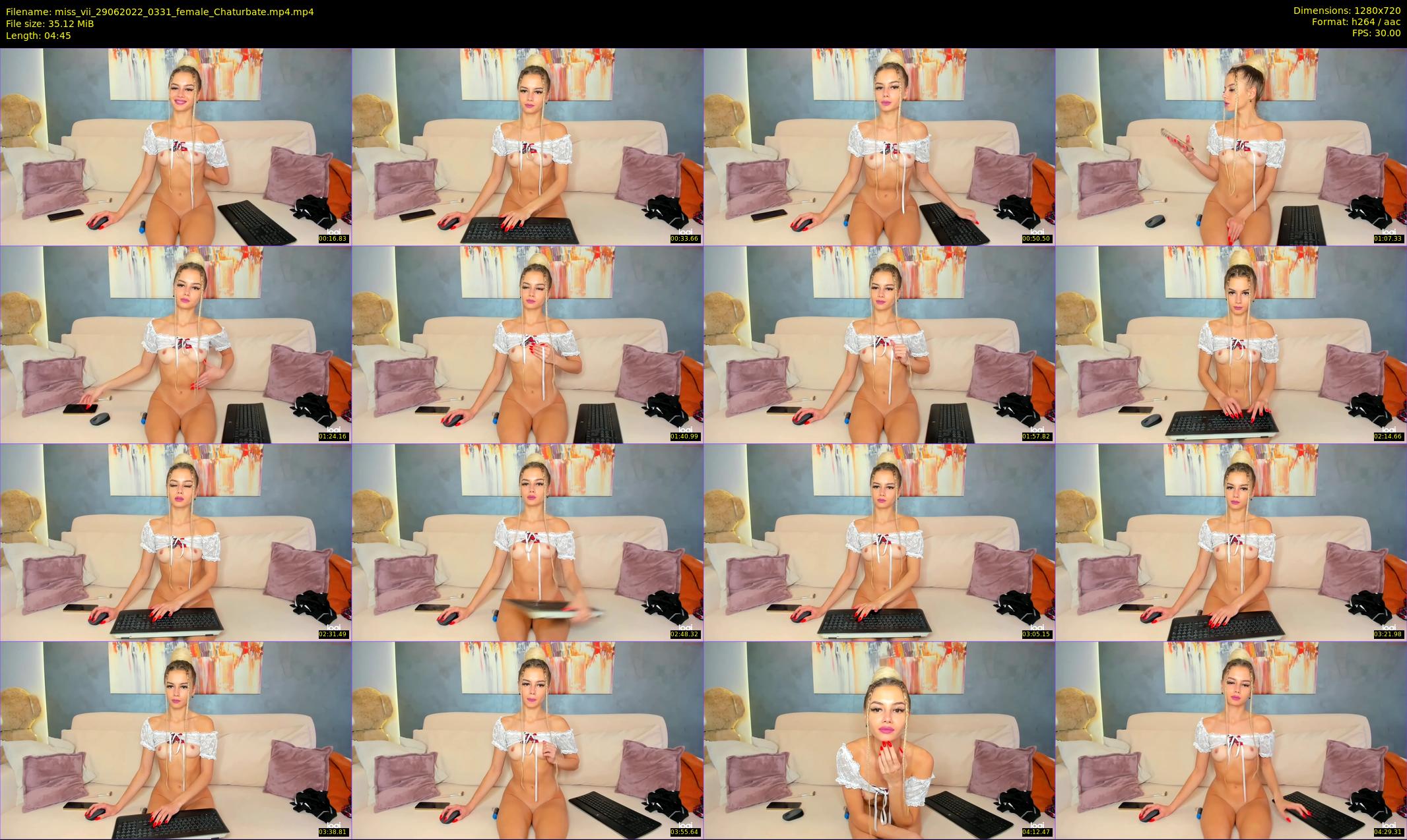 miss_vii — 5 minute Chaturbate female cam show recording, 720p, Jun 29, 2022
