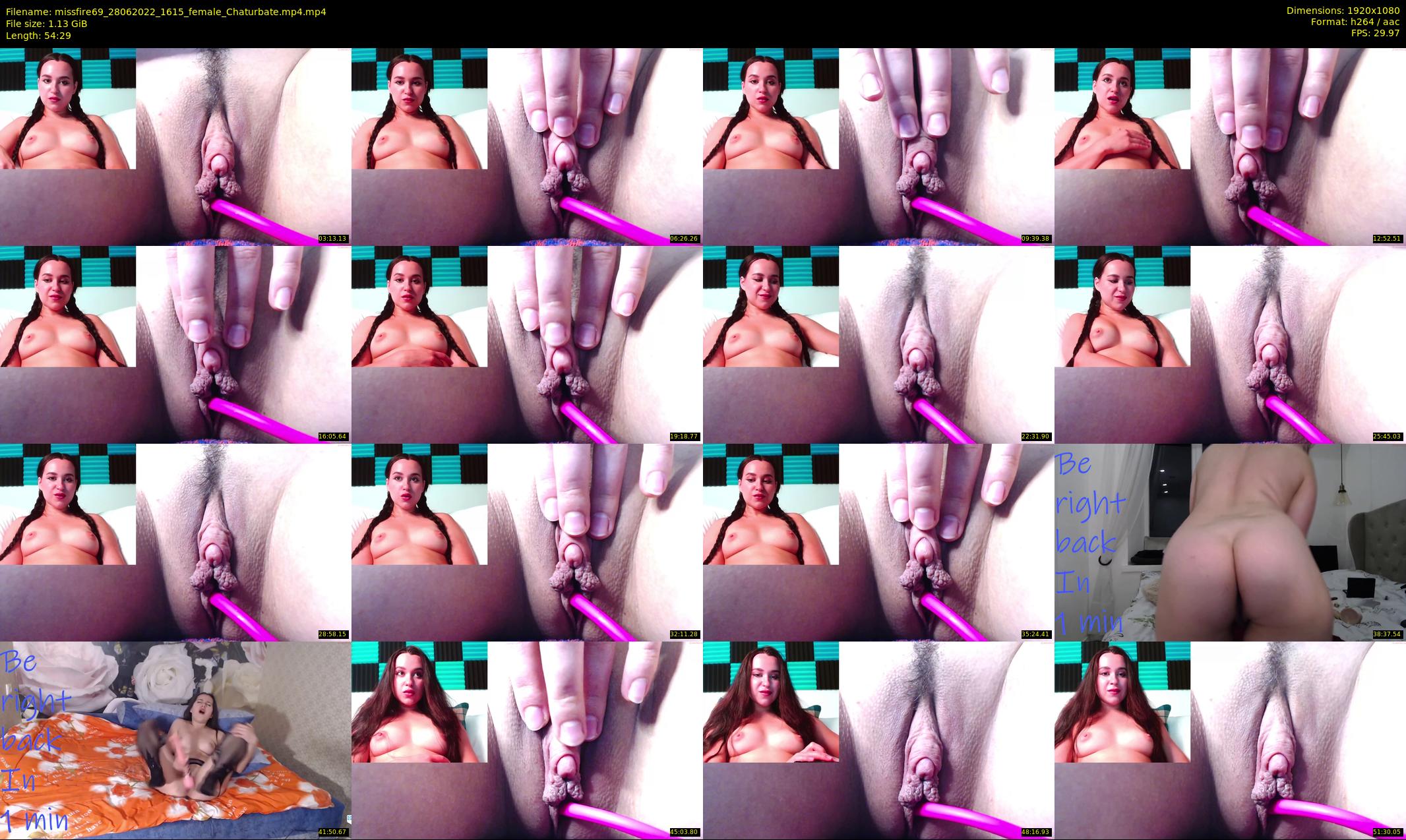 missfire69 — 55 minute Chaturbate female cam show recording, 1080p, Jun 28, 2022