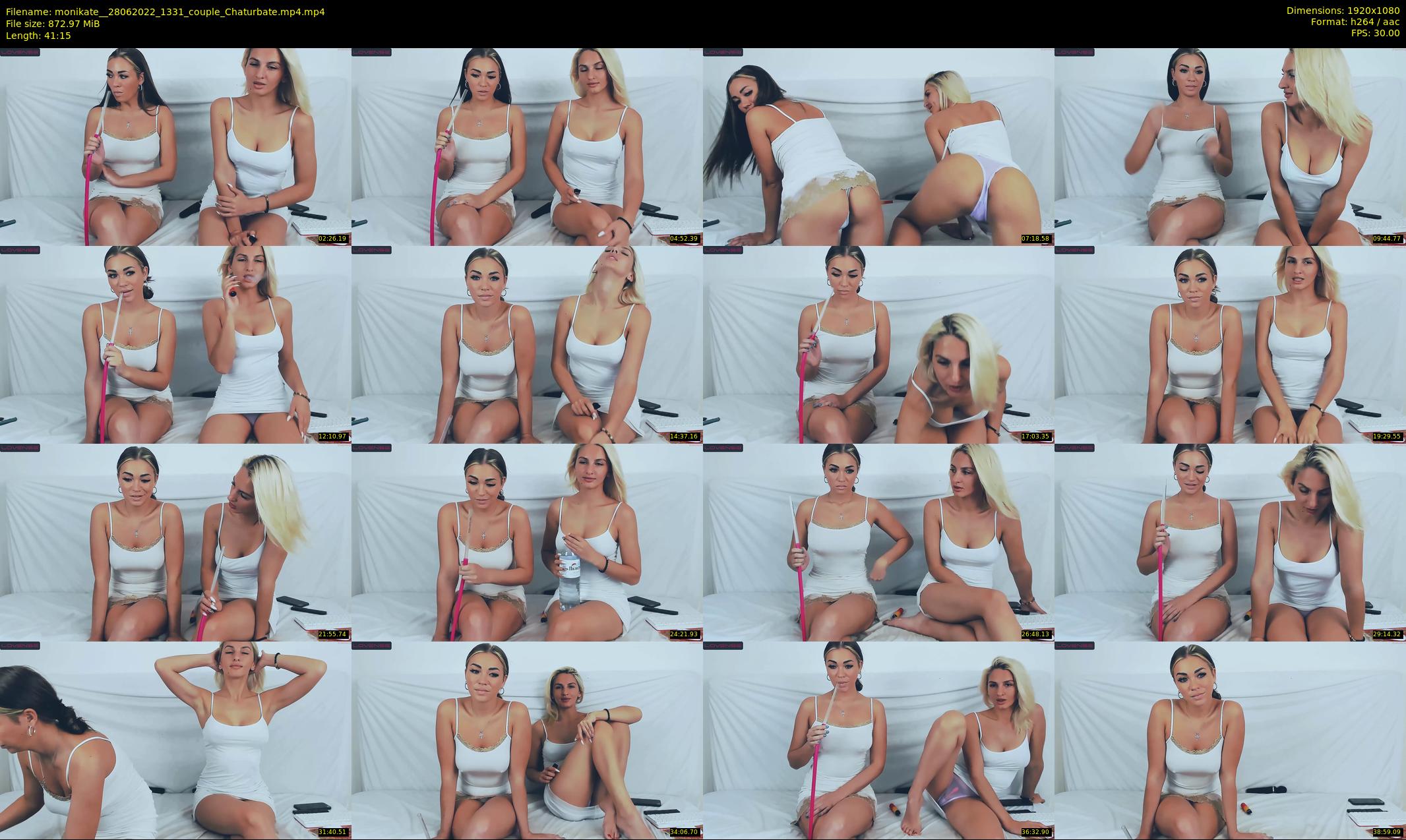 monikate_ — 42 minute Chaturbate couple cam show recording, 1080p, Jun 28, 2022
