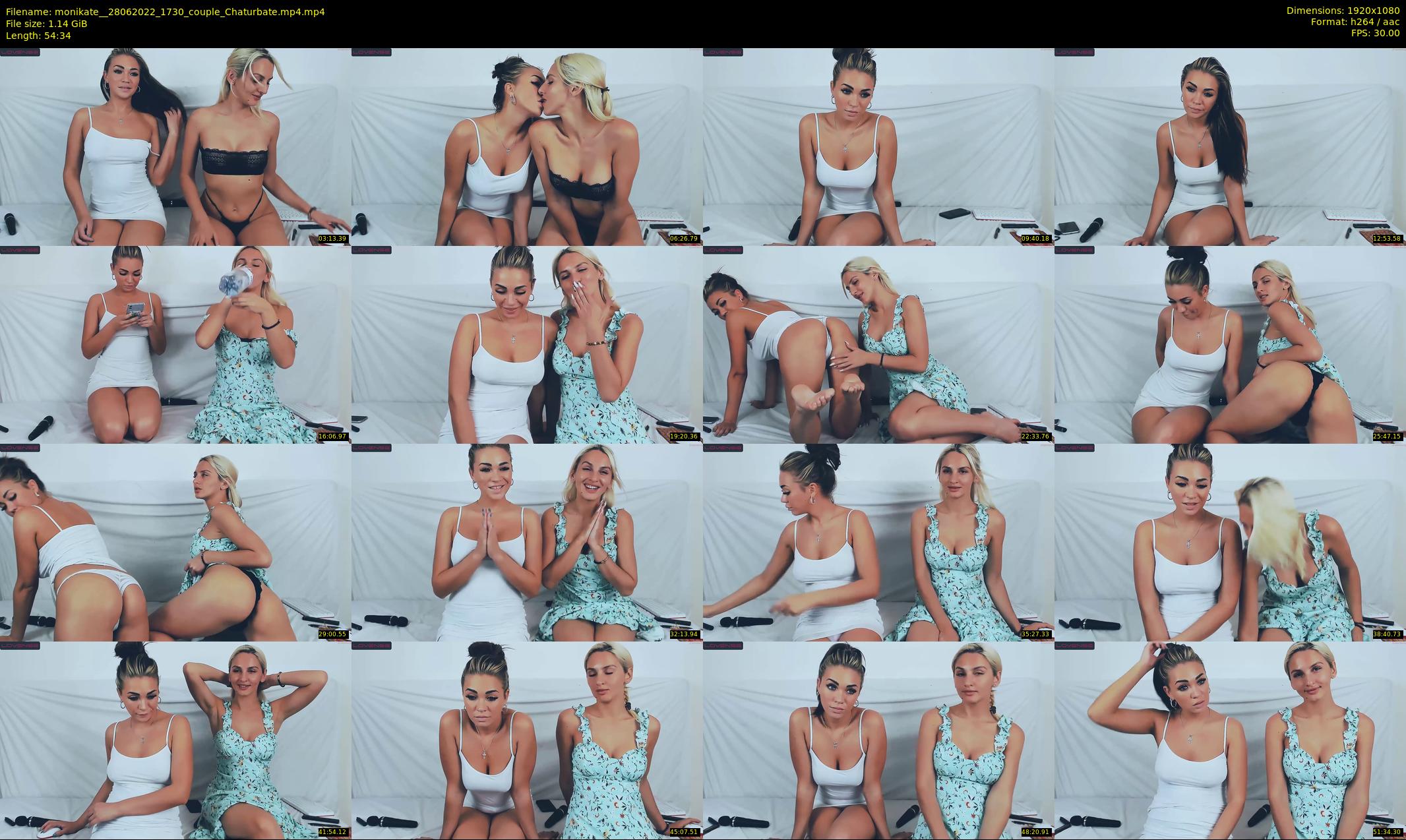 monikate_ — 55 minute Chaturbate couple cam show recording, 1080p, Jun 28, 2022