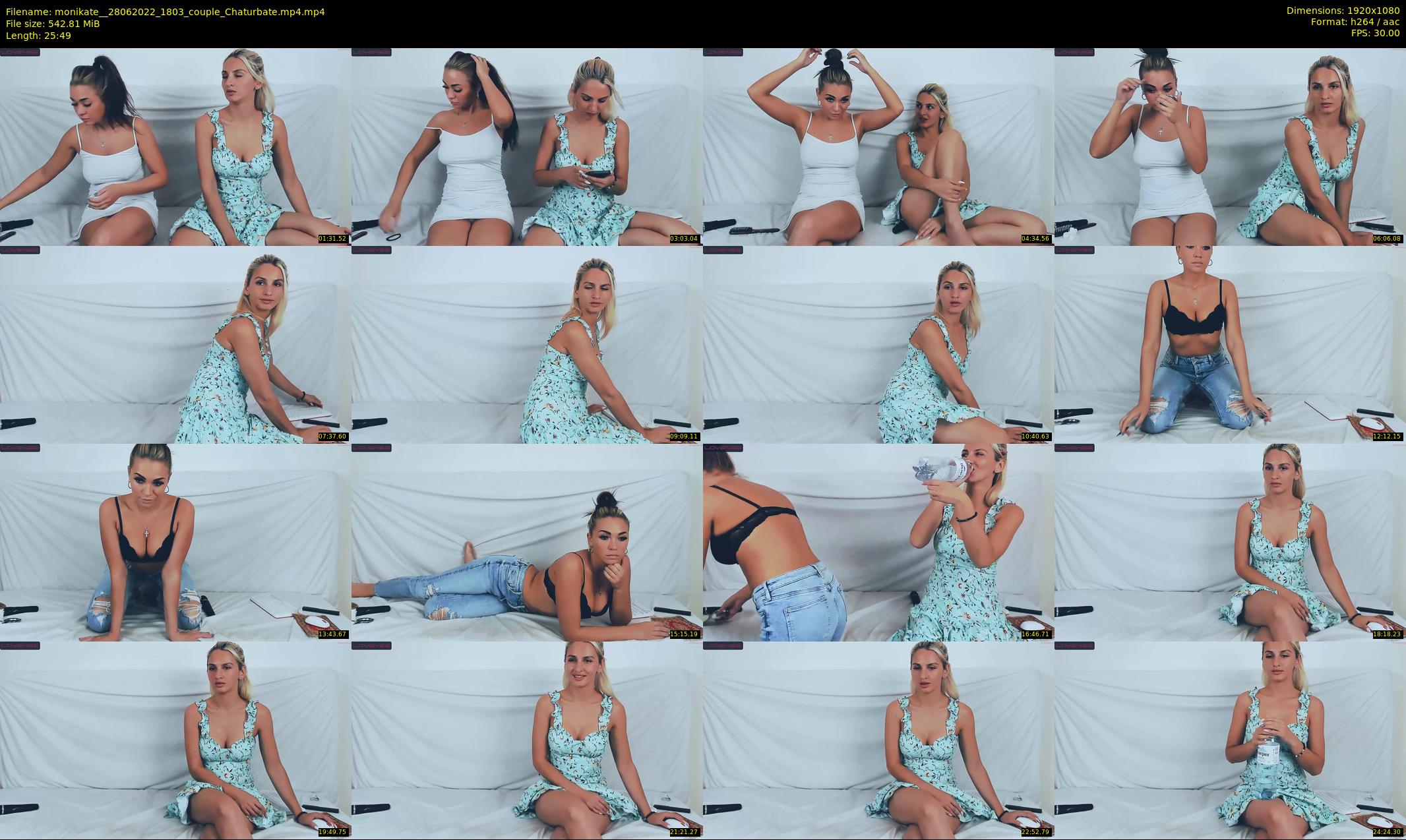 monikate_ — 26 minute Chaturbate couple cam show recording, 1080p, Jun 28, 2022