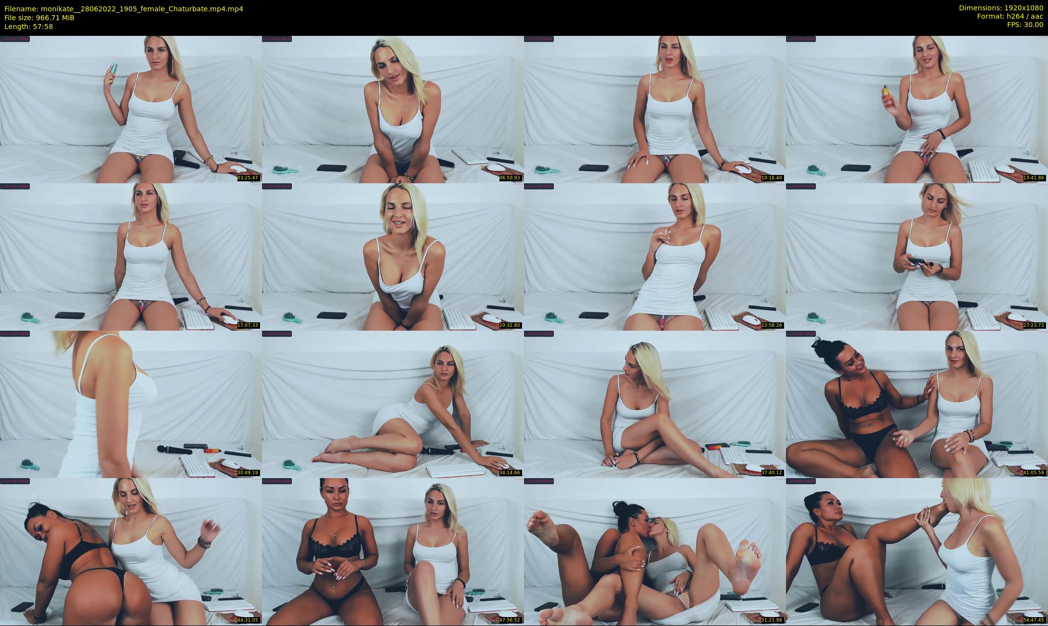 monikate_ — 58 minute Chaturbate couple cam show recording, 1080p, Jun 28, 2022