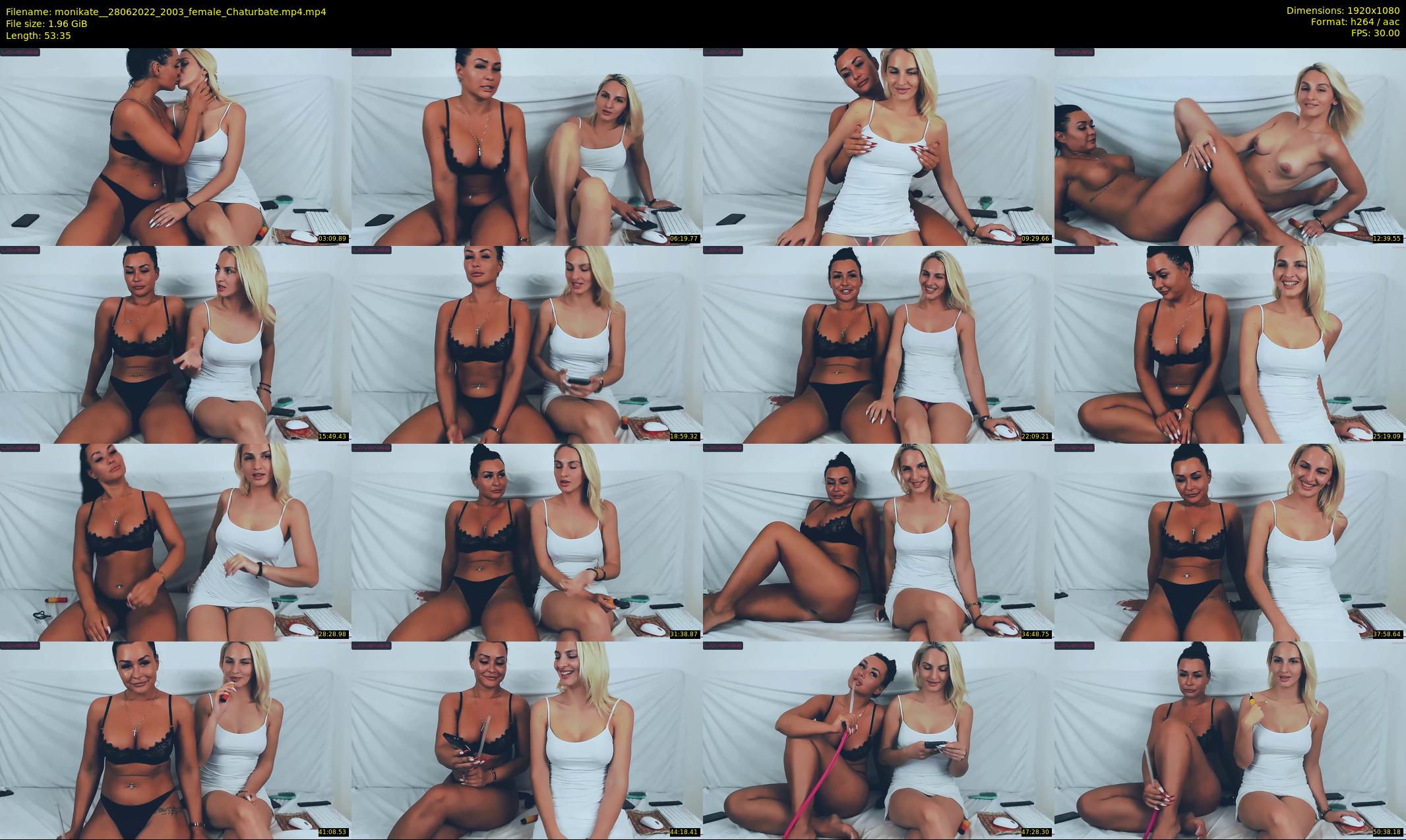 monikate_ — 54 minute Chaturbate couple cam show recording, 1080p, Jun 28, 2022