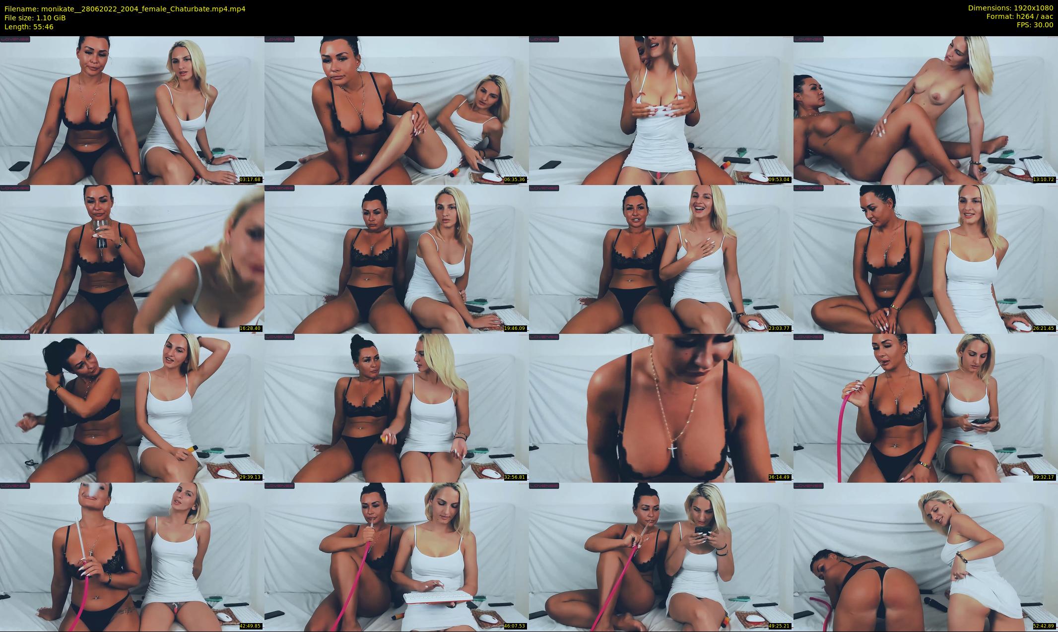 monikate_ — 56 minute Chaturbate couple cam show recording, 1080p, Jun 28, 2022