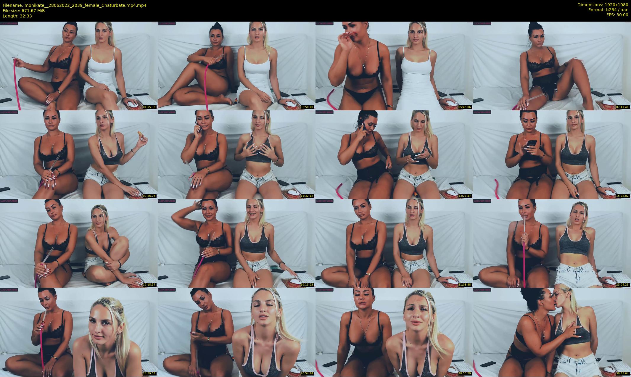 monikate_ — 33 minute Chaturbate couple cam show recording, 1080p, Jun 28, 2022