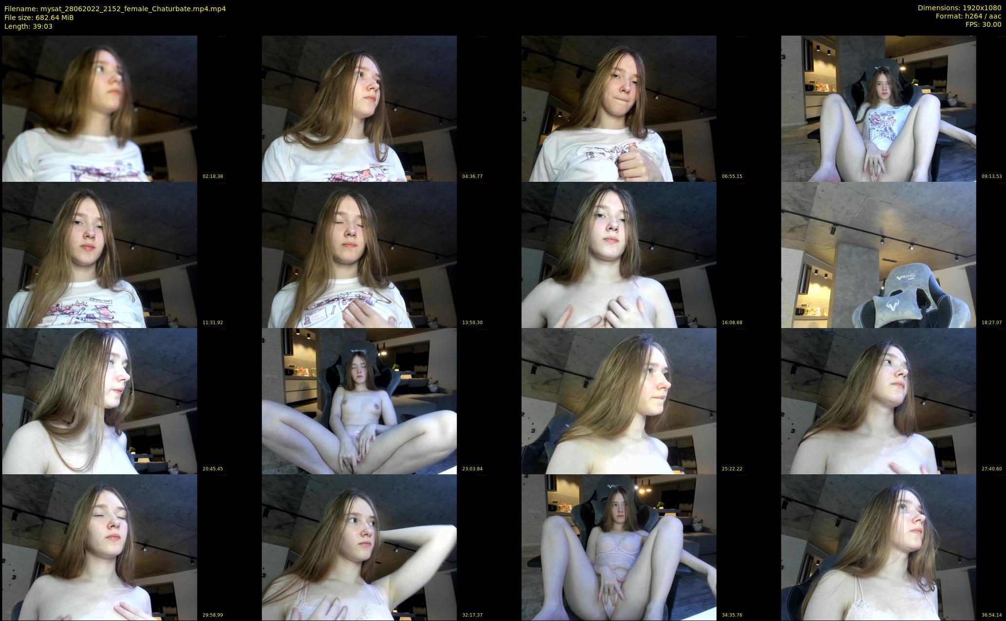 mysat — 40 minute Chaturbate female cam show recording, 1080p, Jun 28, 2022