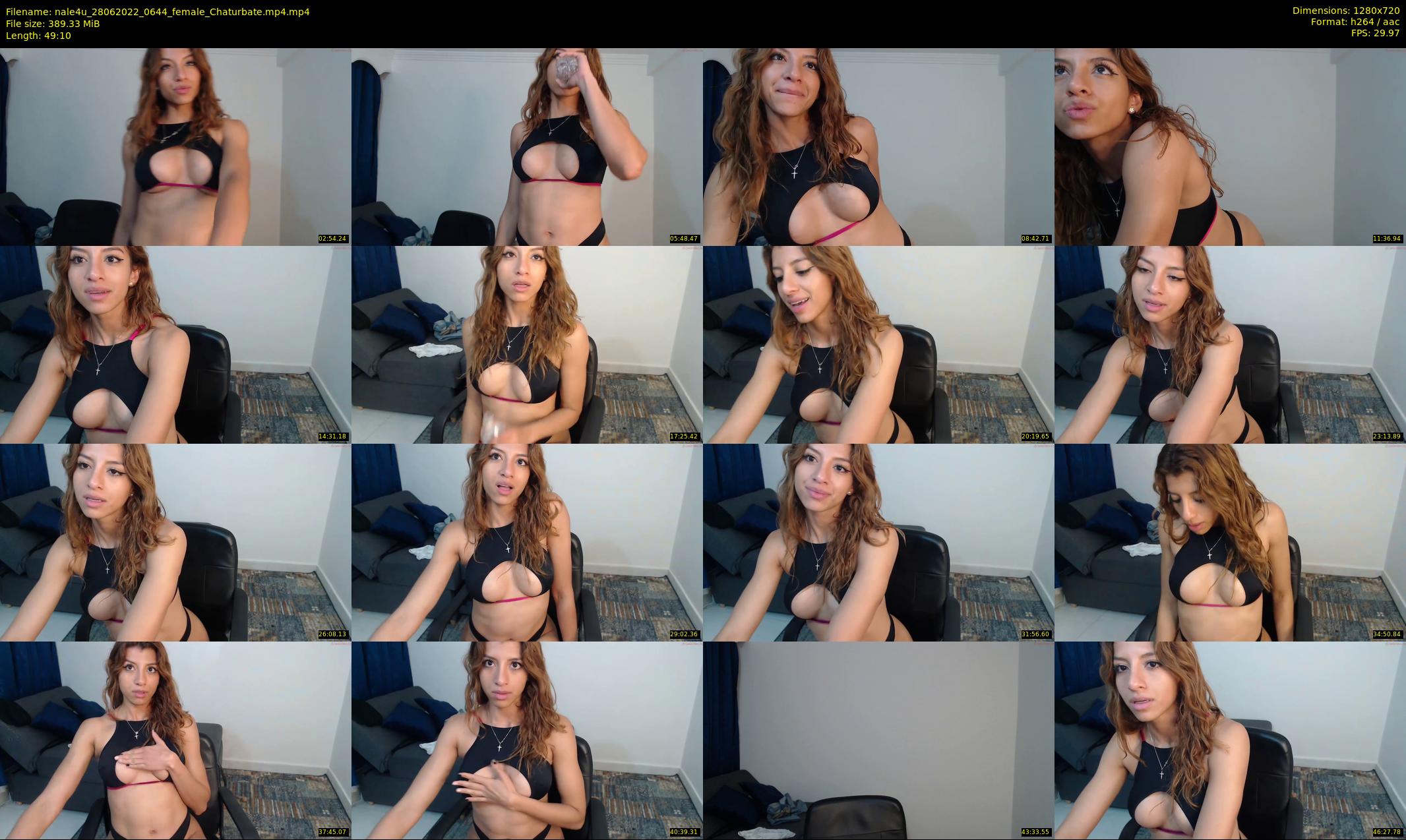 nale4u — 50 minute Chaturbate female cam show recording, 720p, Jun 28, 2022
