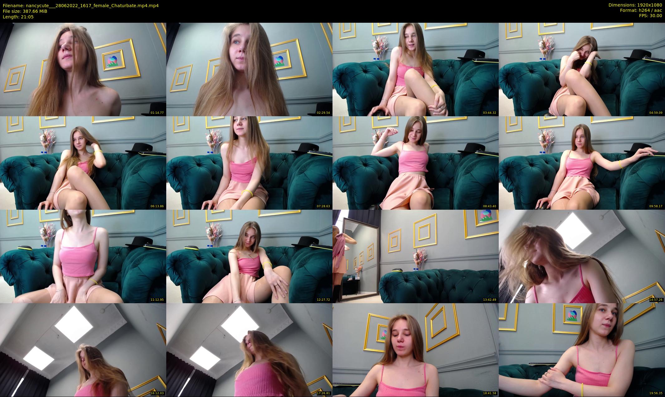 nancycute__ — 22 minute Chaturbate female cam show recording, 1080p, Jun 28, 2022
