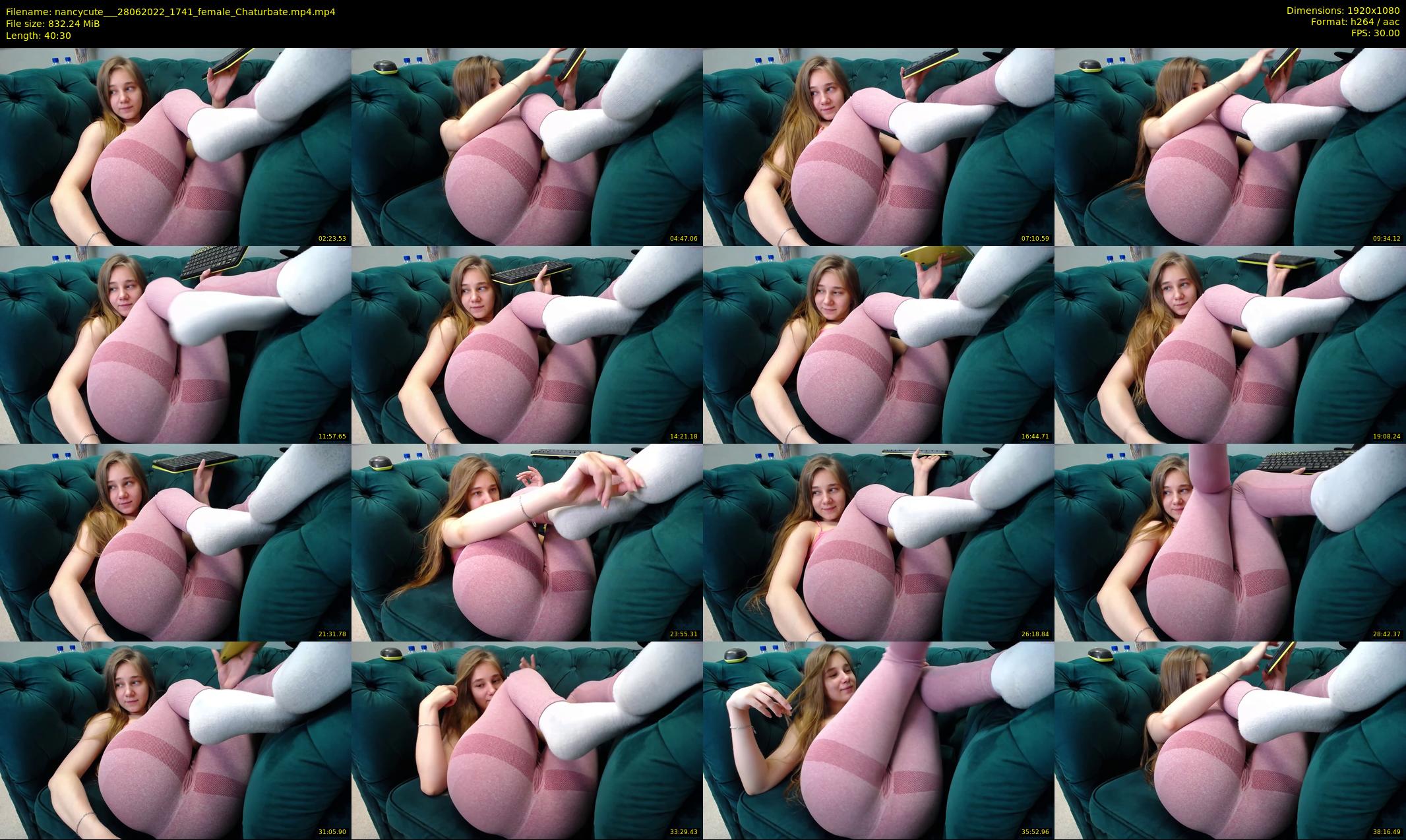 nancycute__ — 41 minute Chaturbate female cam show recording, 1080p, Jun 28, 2022