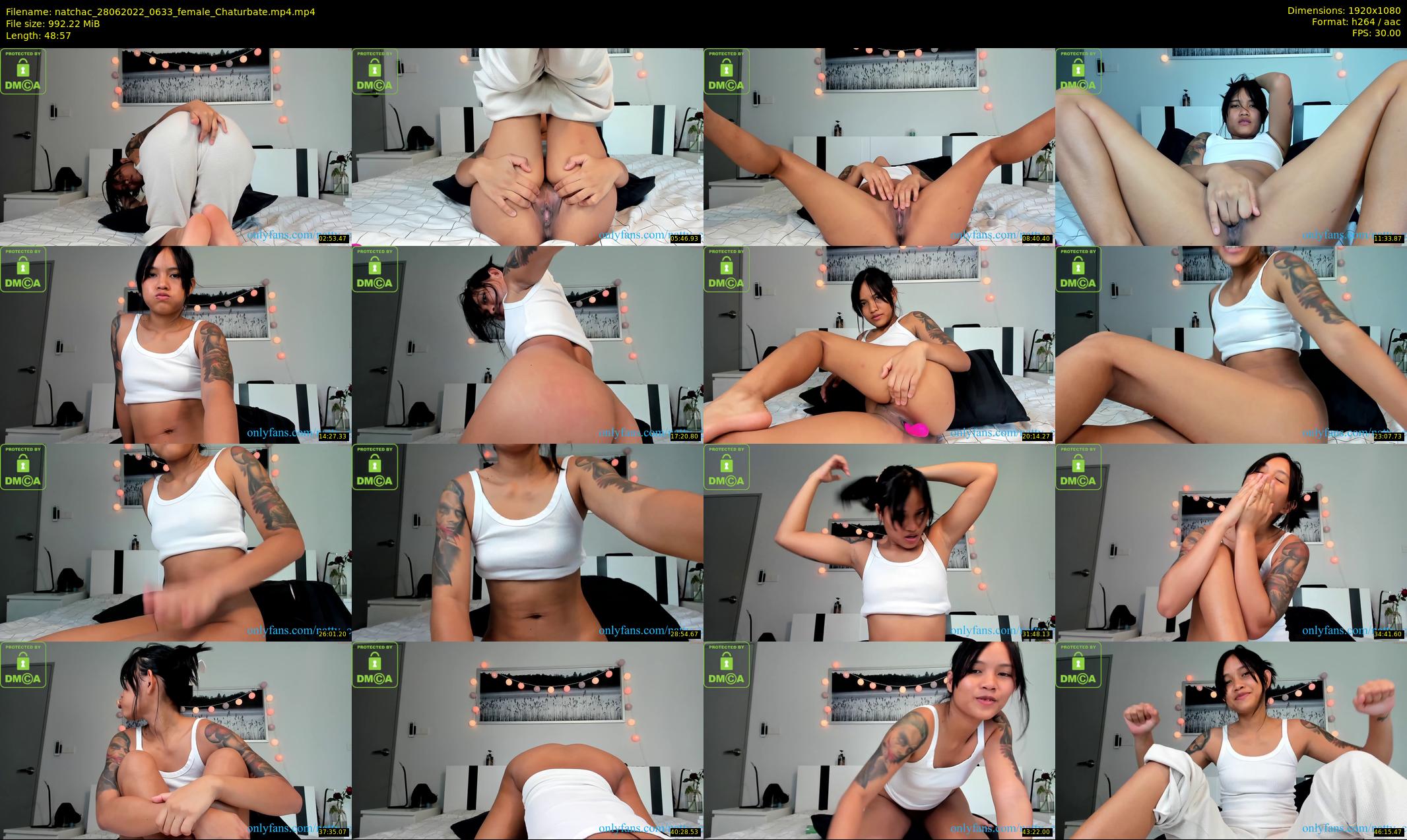 natchac — 49 minute Chaturbate female cam show recording, 1080p, Jun 28, 2022