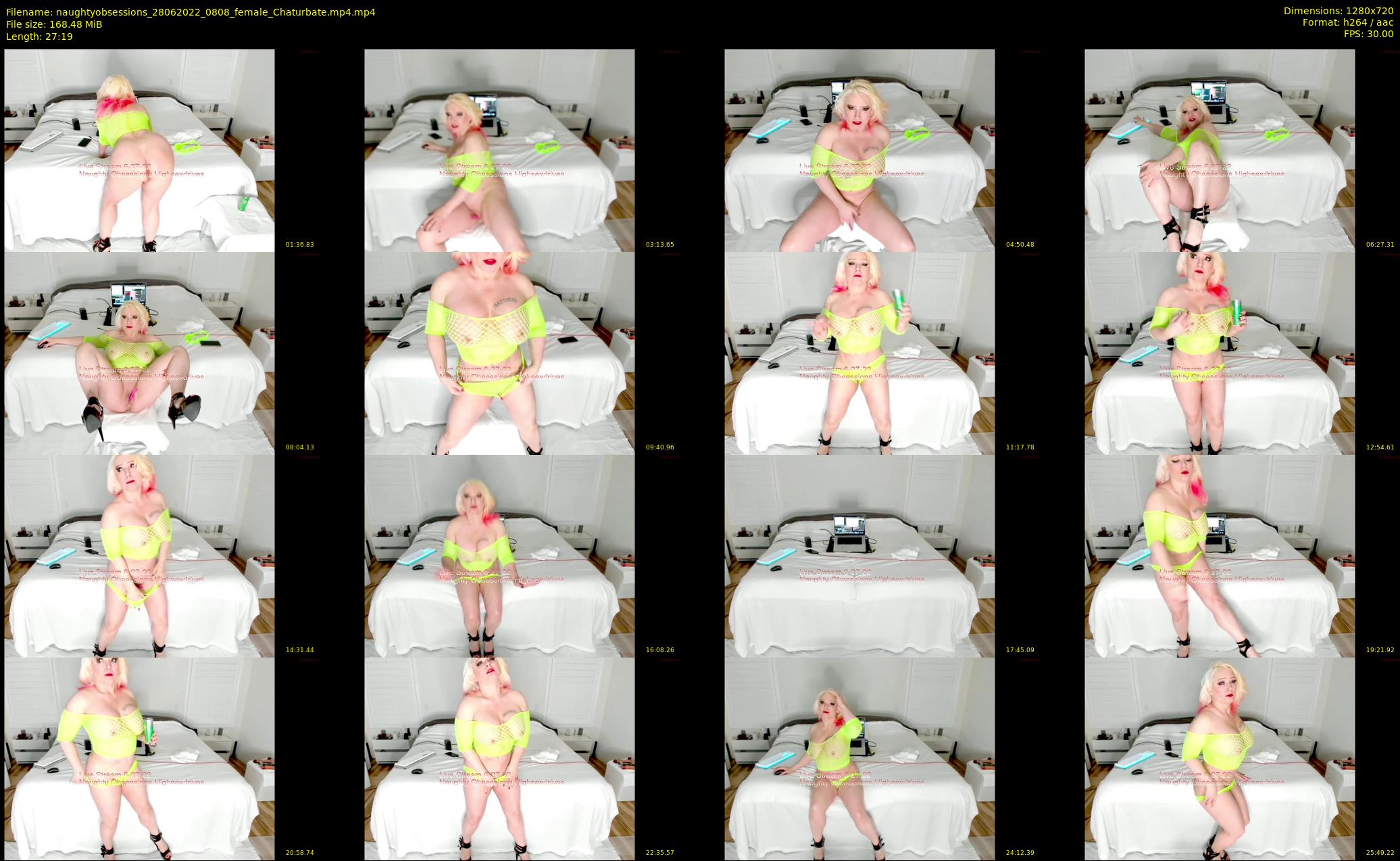 naughtyobsessions — 28 minute Chaturbate female cam show recording, 720p, Jun 28, 2022