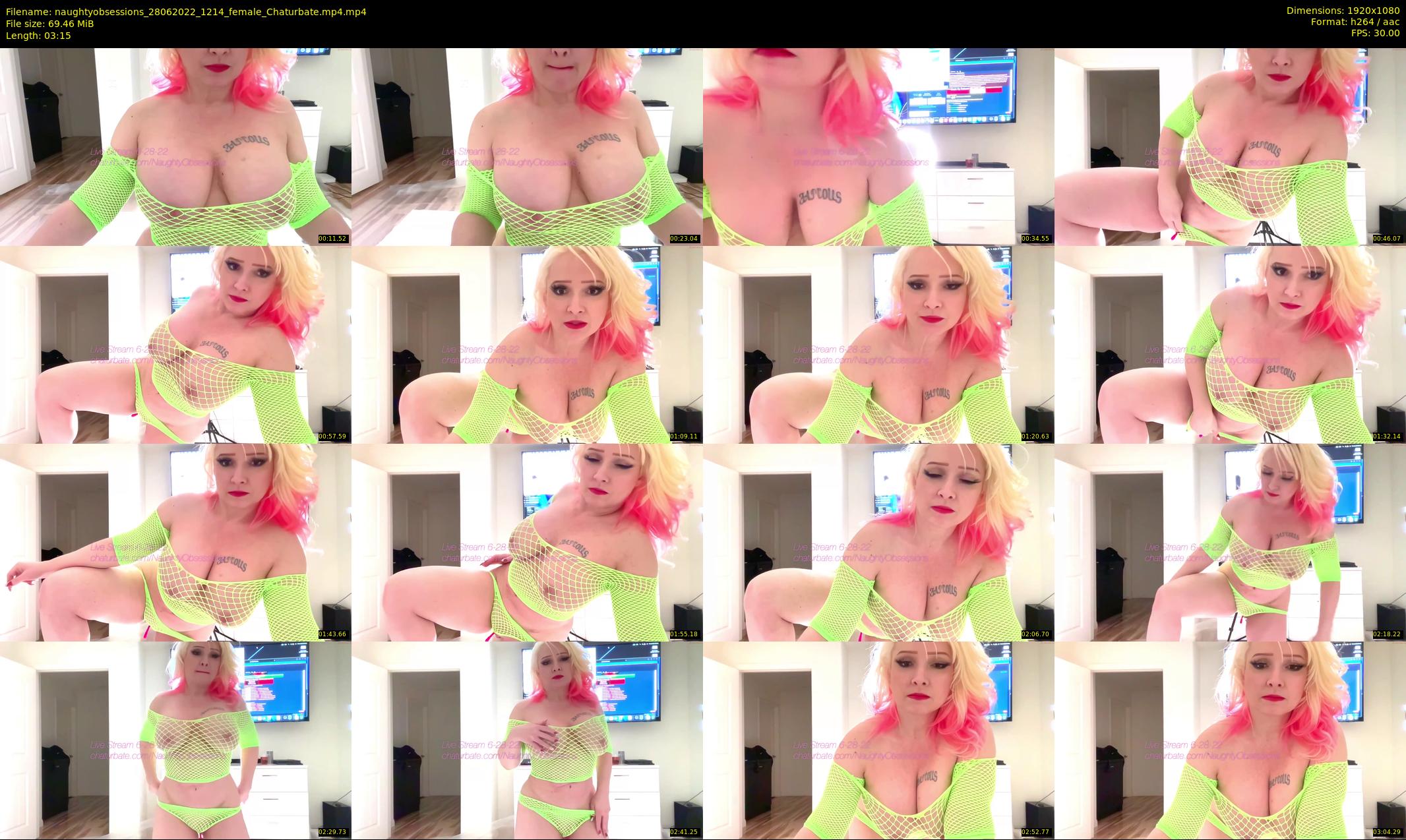 naughtyobsessions — 4 minute Chaturbate female cam show recording, 1080p, Jun 28, 2022