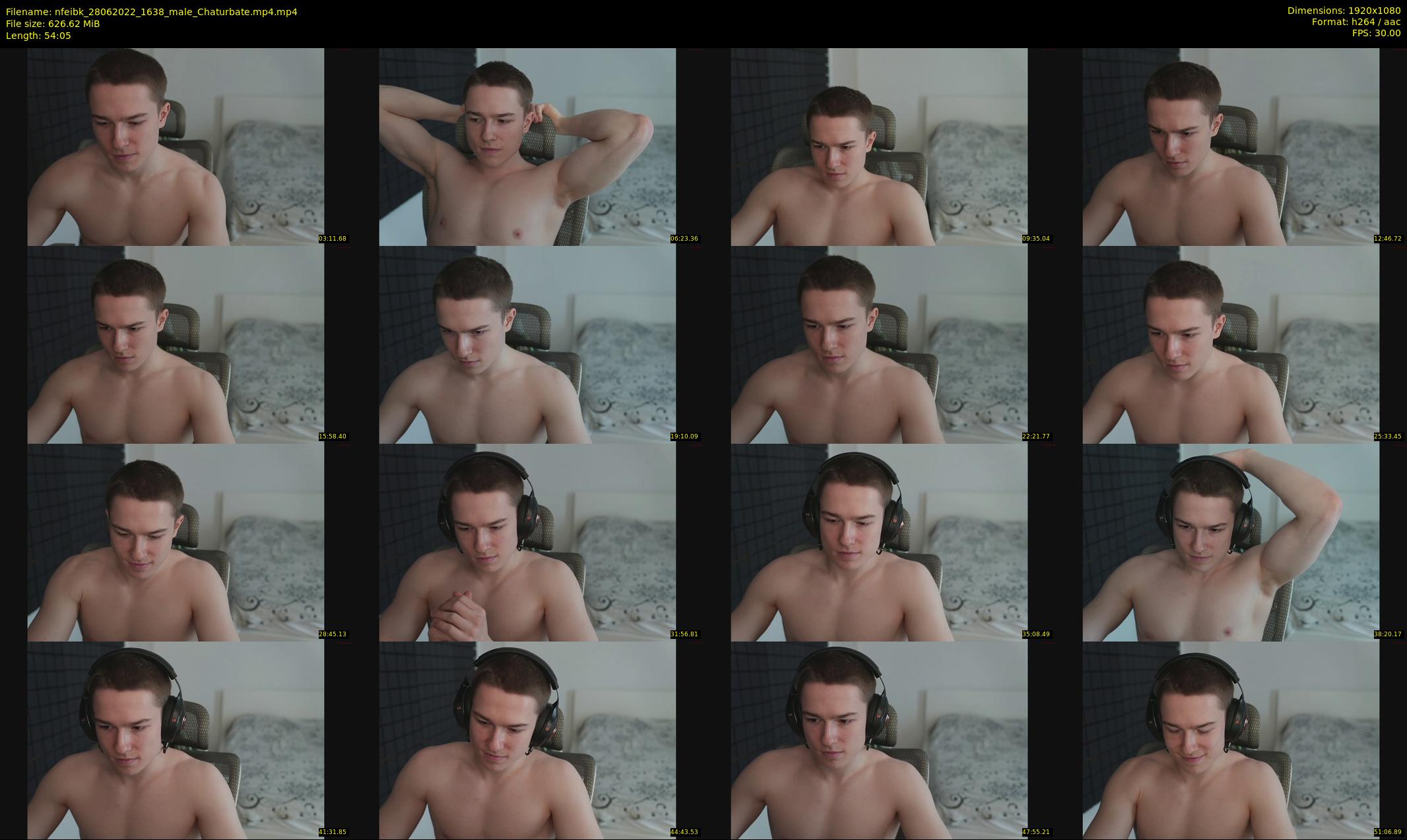 nfeibk — 55 minute Chaturbate male cam show recording, 1080p, Jun 28, 2022