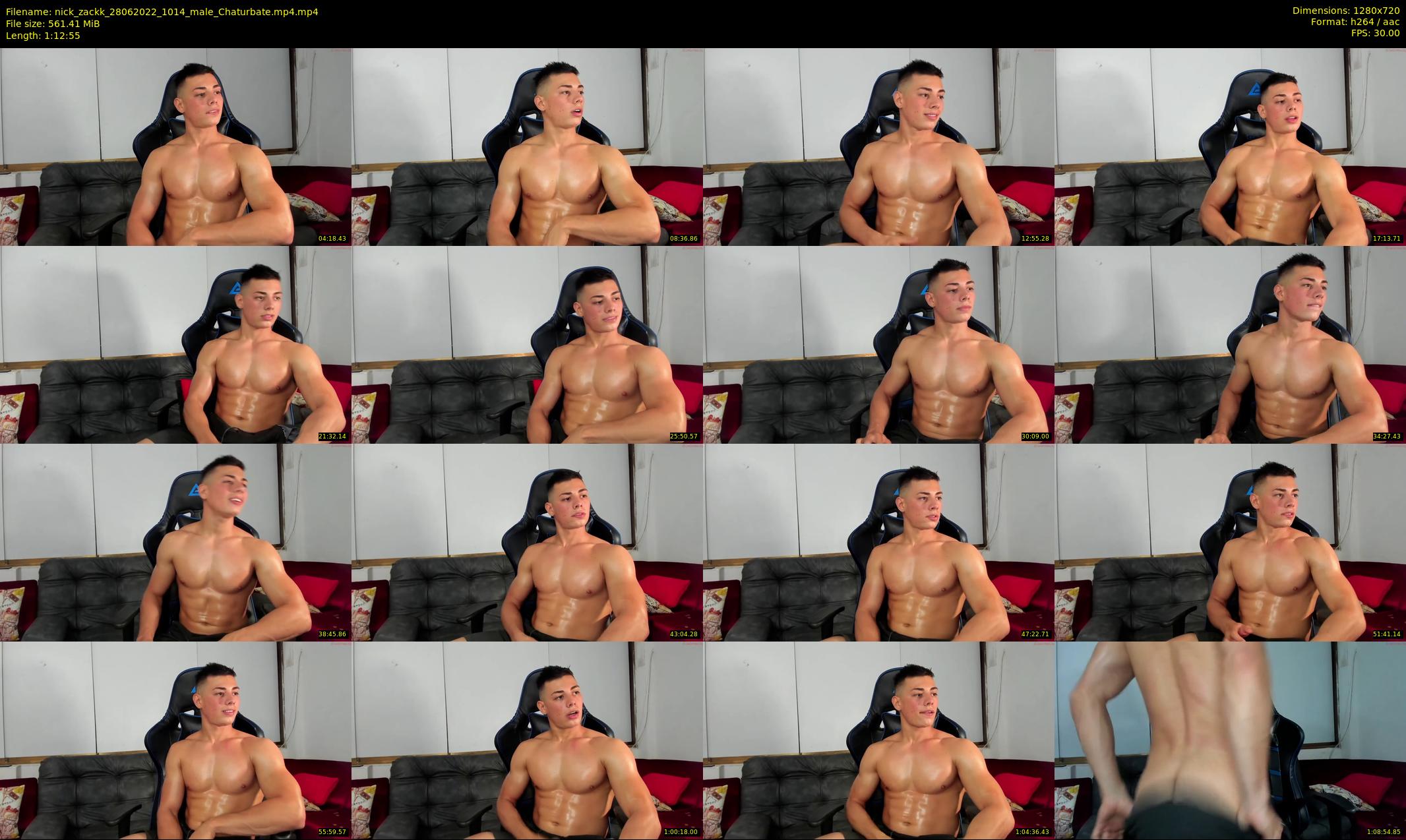 nick_zackk — 73 minute Chaturbate male cam show recording, 720p, Jun 28, 2022
