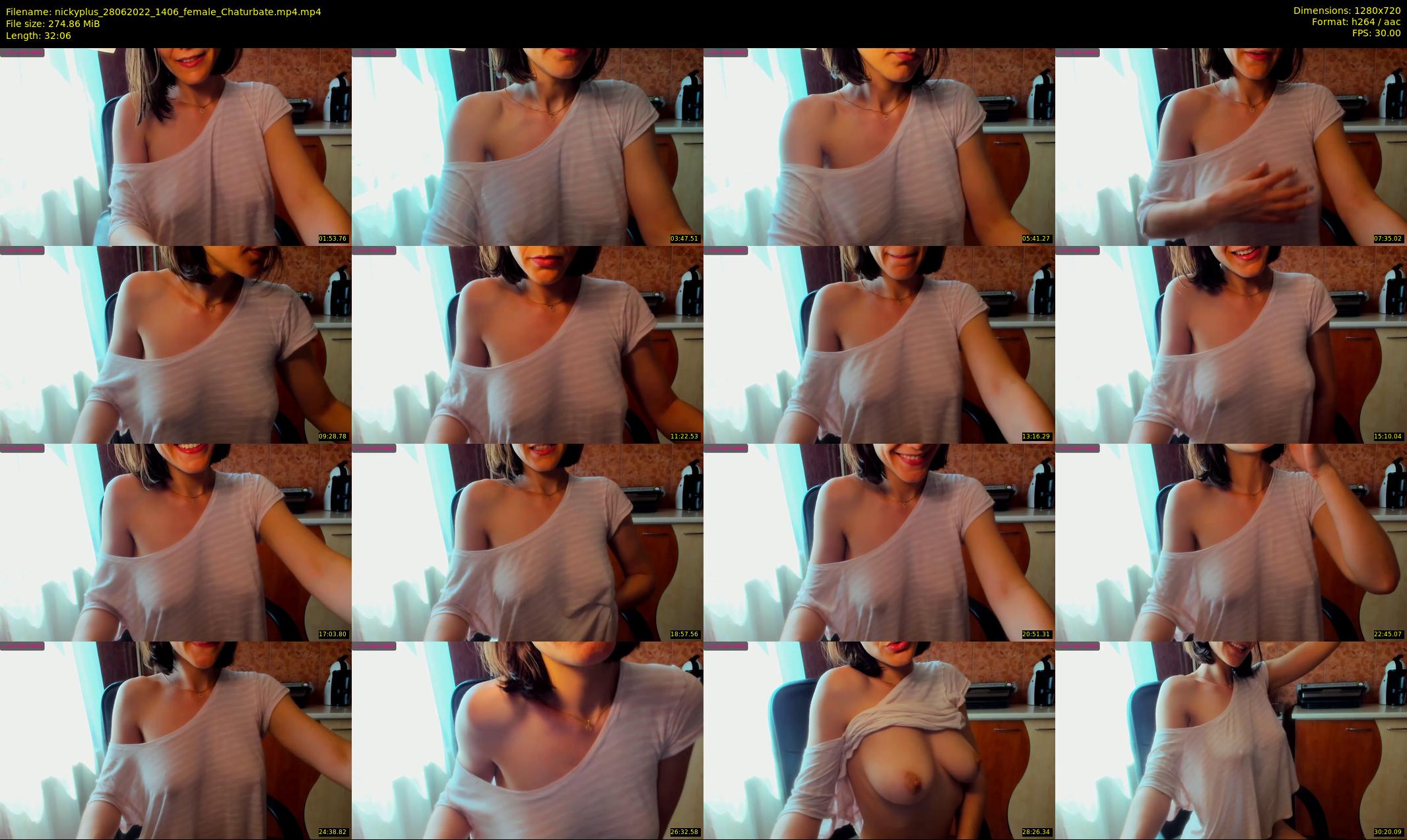 nickyplus — 33 minute Chaturbate couple cam show recording, 720p, Jun 28, 2022