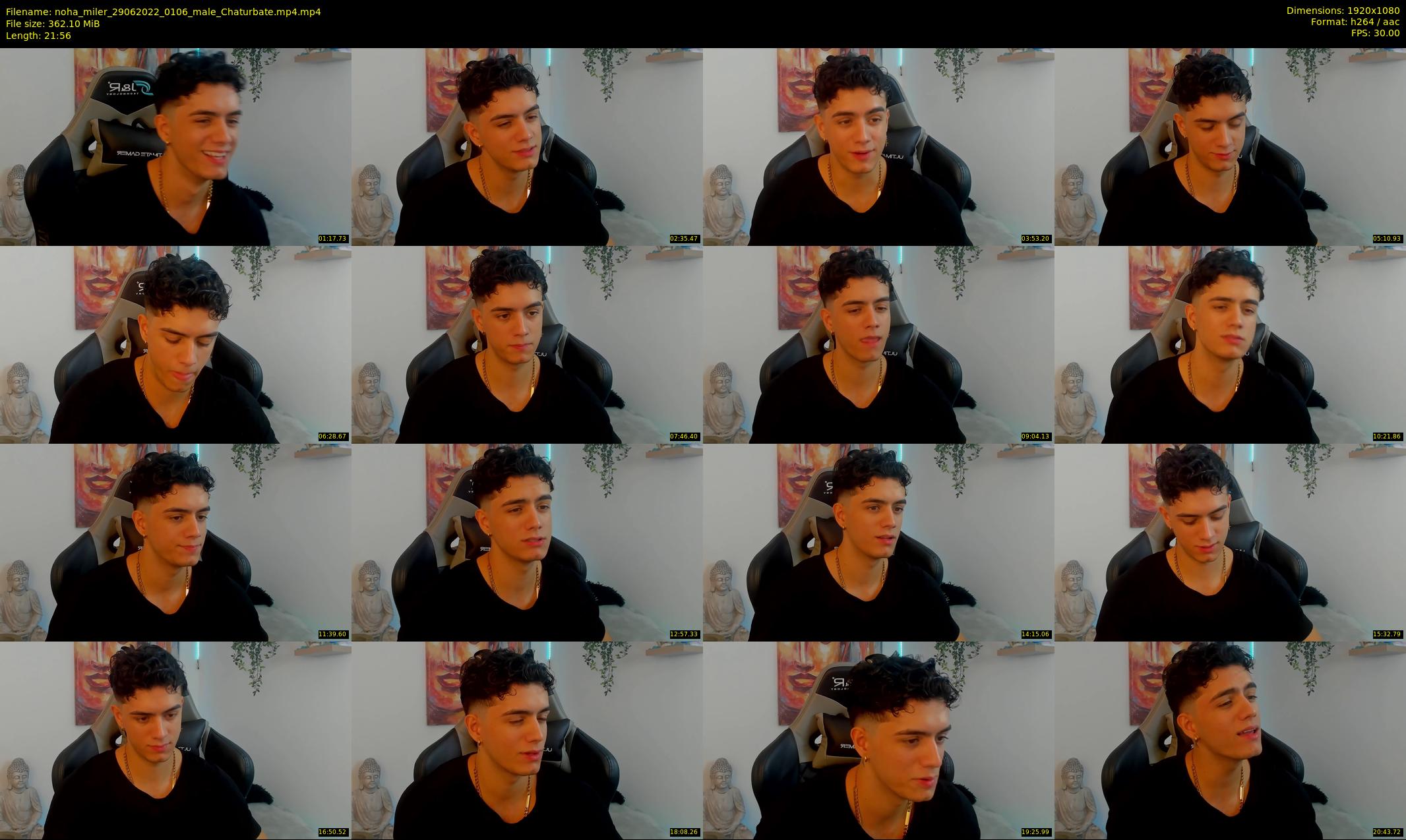 noha_miler — 22 minute Chaturbate male cam show recording, 1080p, Jun 29, 2022