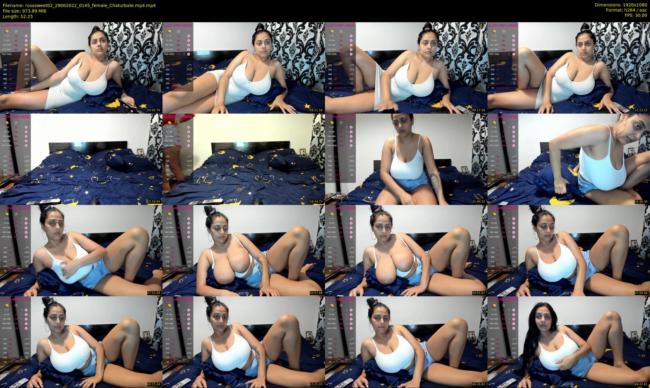 rosasweet02 — 53 minute Chaturbate female cam show recording, 1080p, Jun 29, 2022