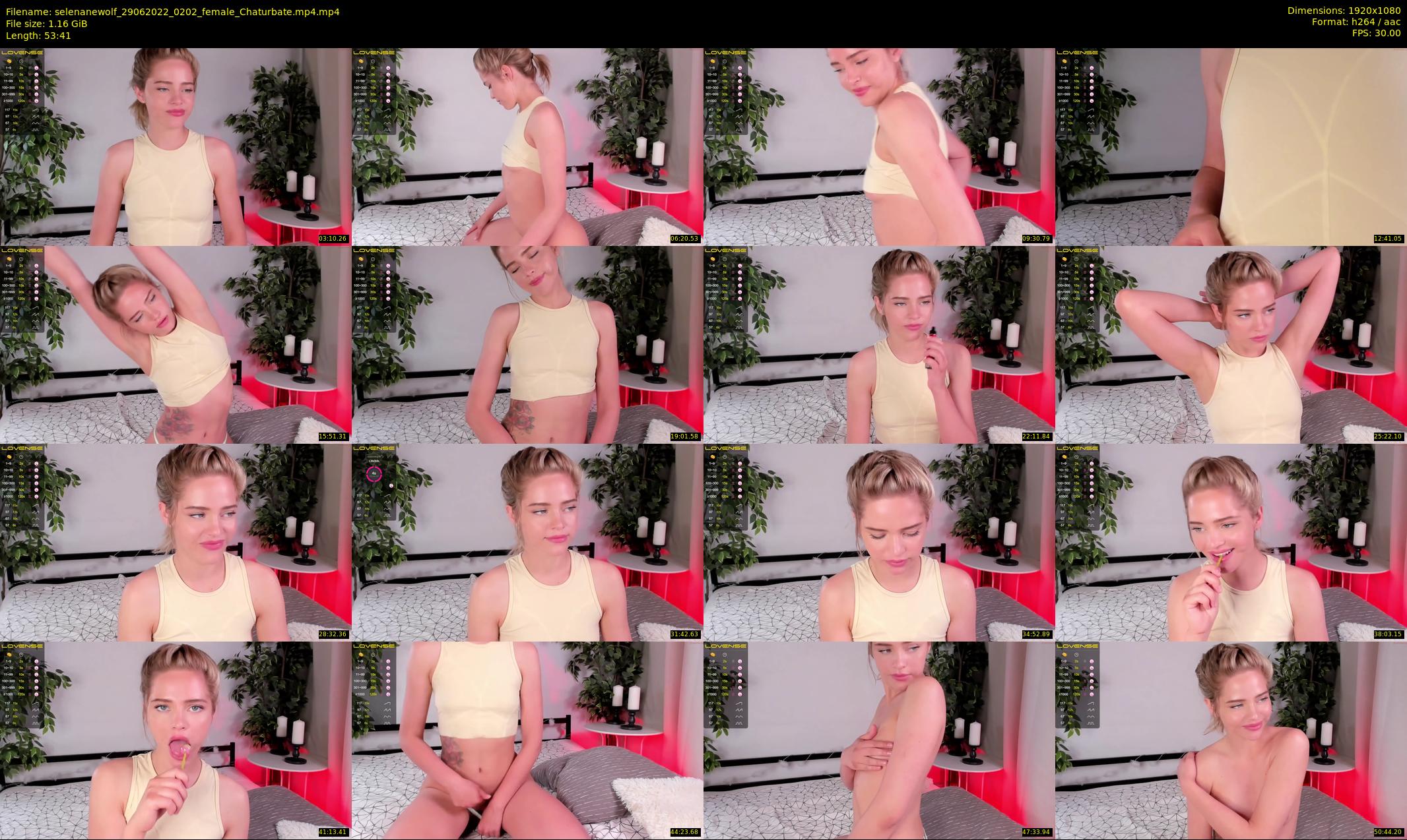 selenanewolf — 54 minute Chaturbate couple cam show recording, 1080p, Jun 29, 2022