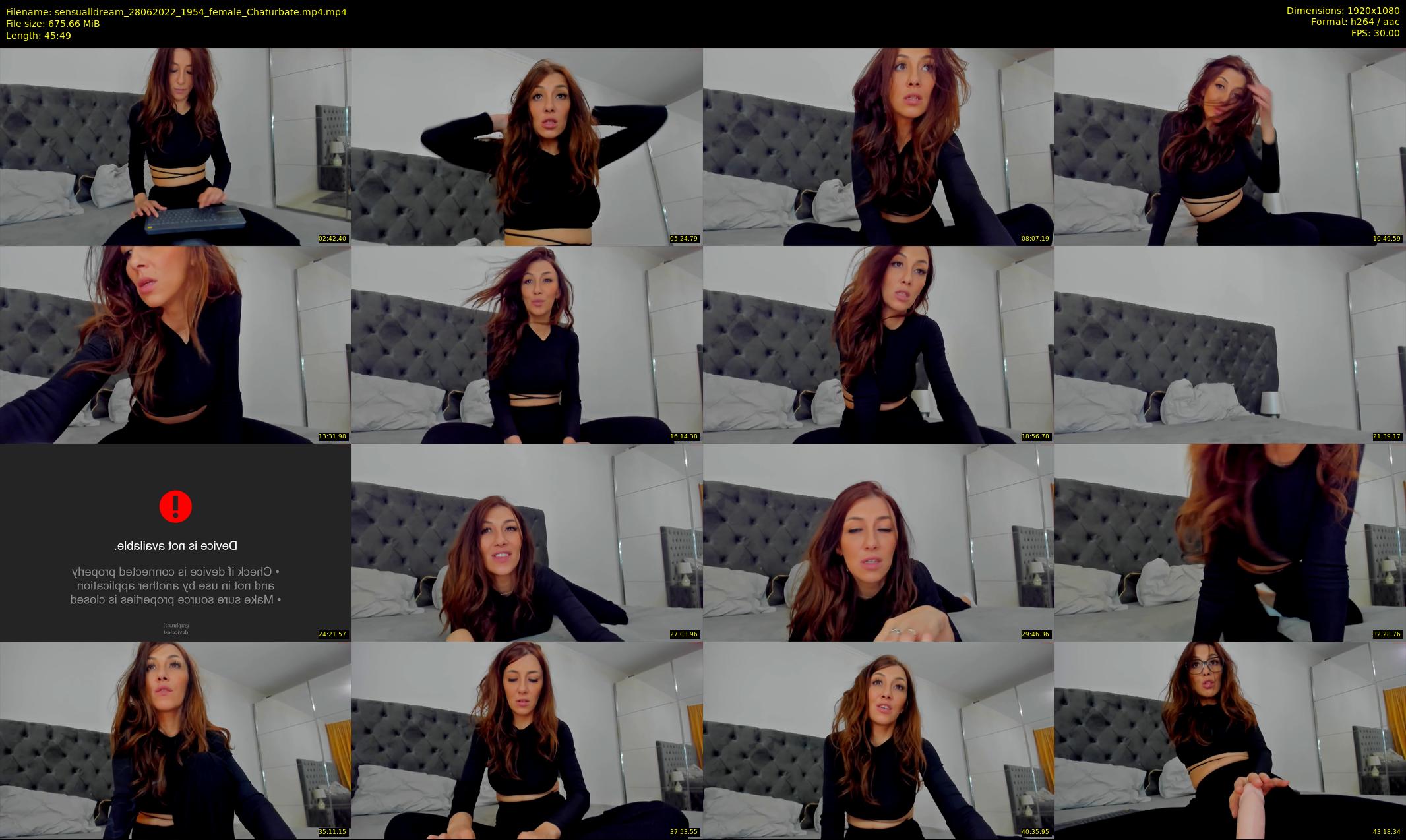 sensualldream — 46 minute Chaturbate female cam show recording, 1080p, Jun 28, 2022