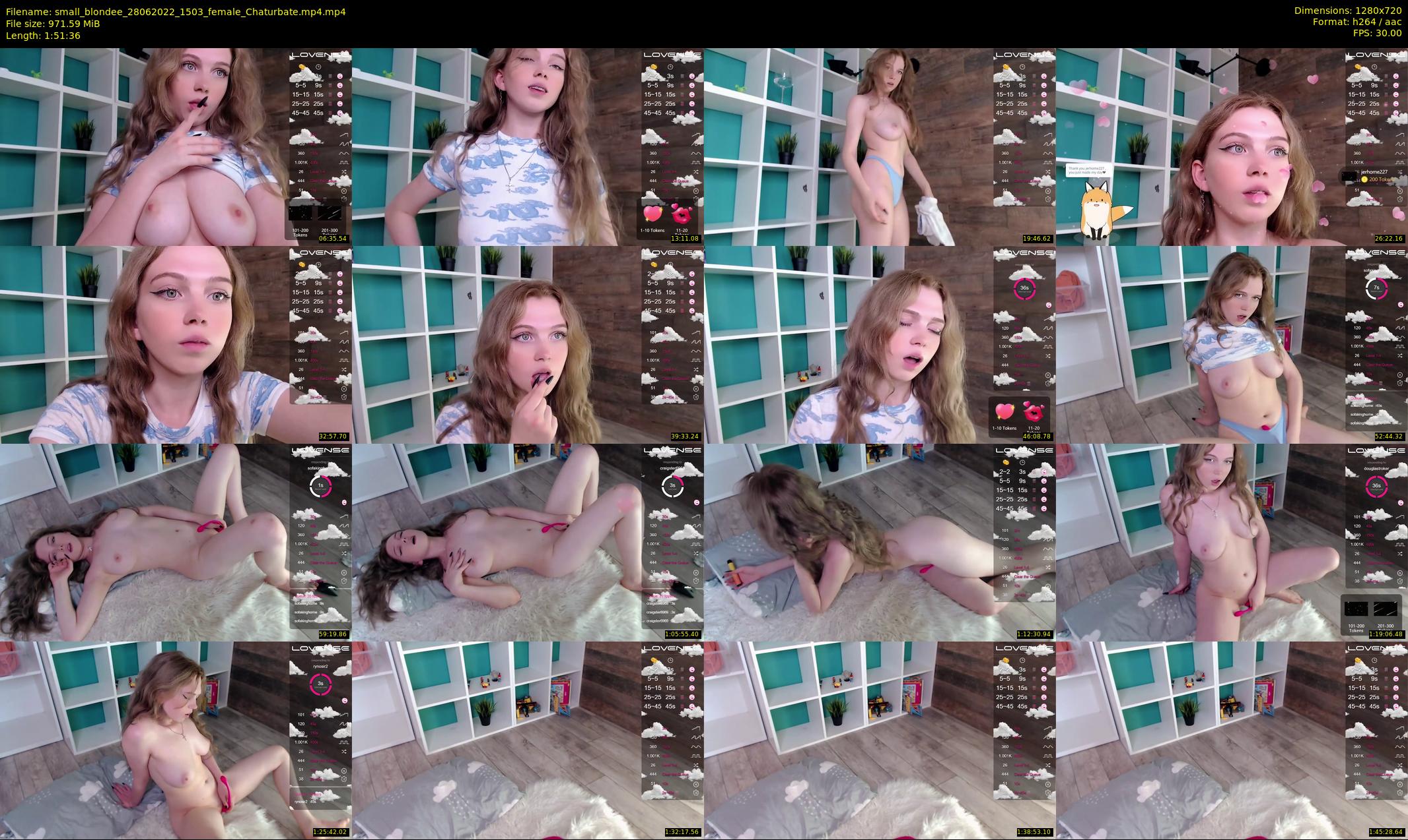 small_blondee — 112 minute Chaturbate female cam show recording, 720p, Jun 28, 2022