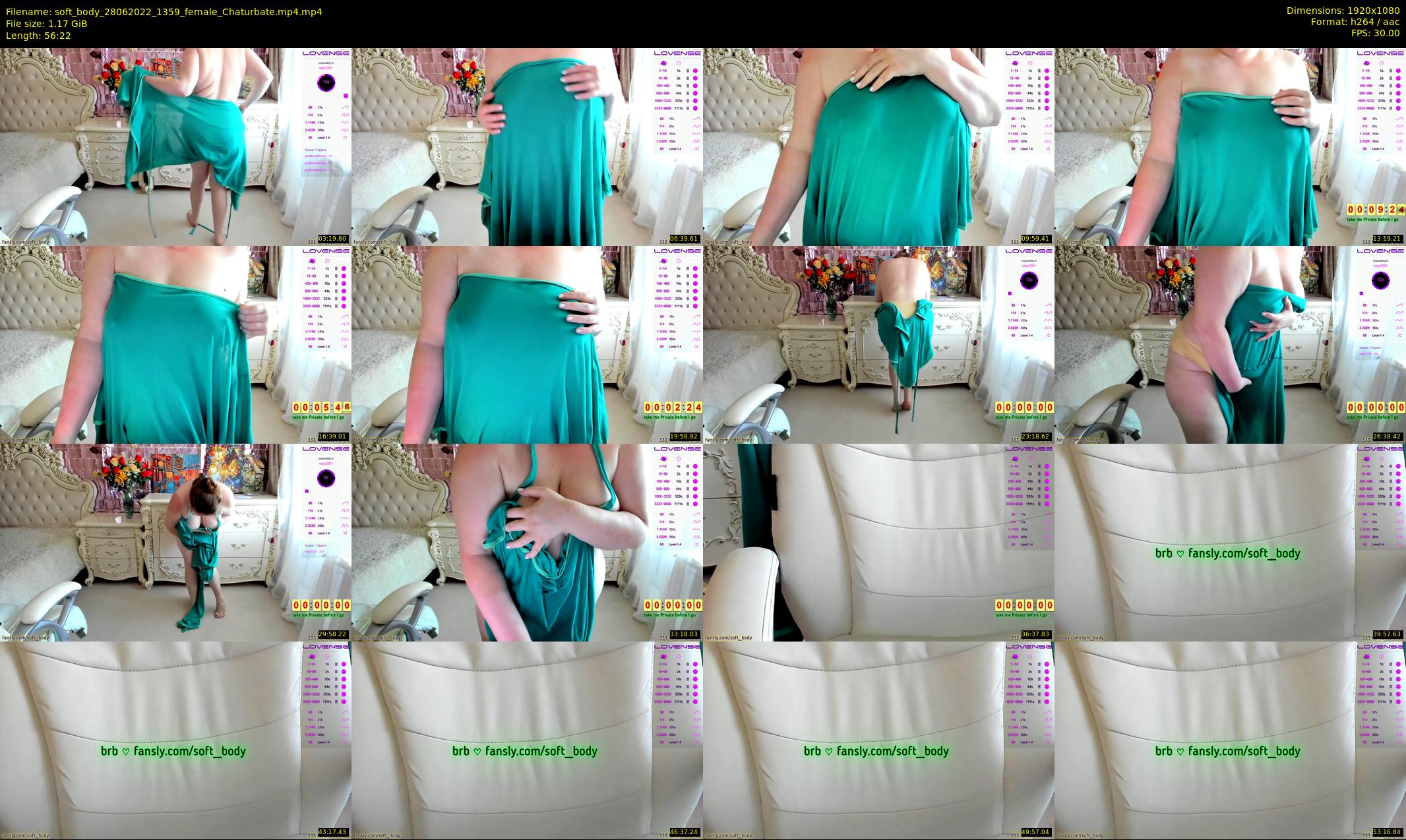 soft_body — 57 minute Chaturbate female cam show recording, 1080p, Jun 28, 2022