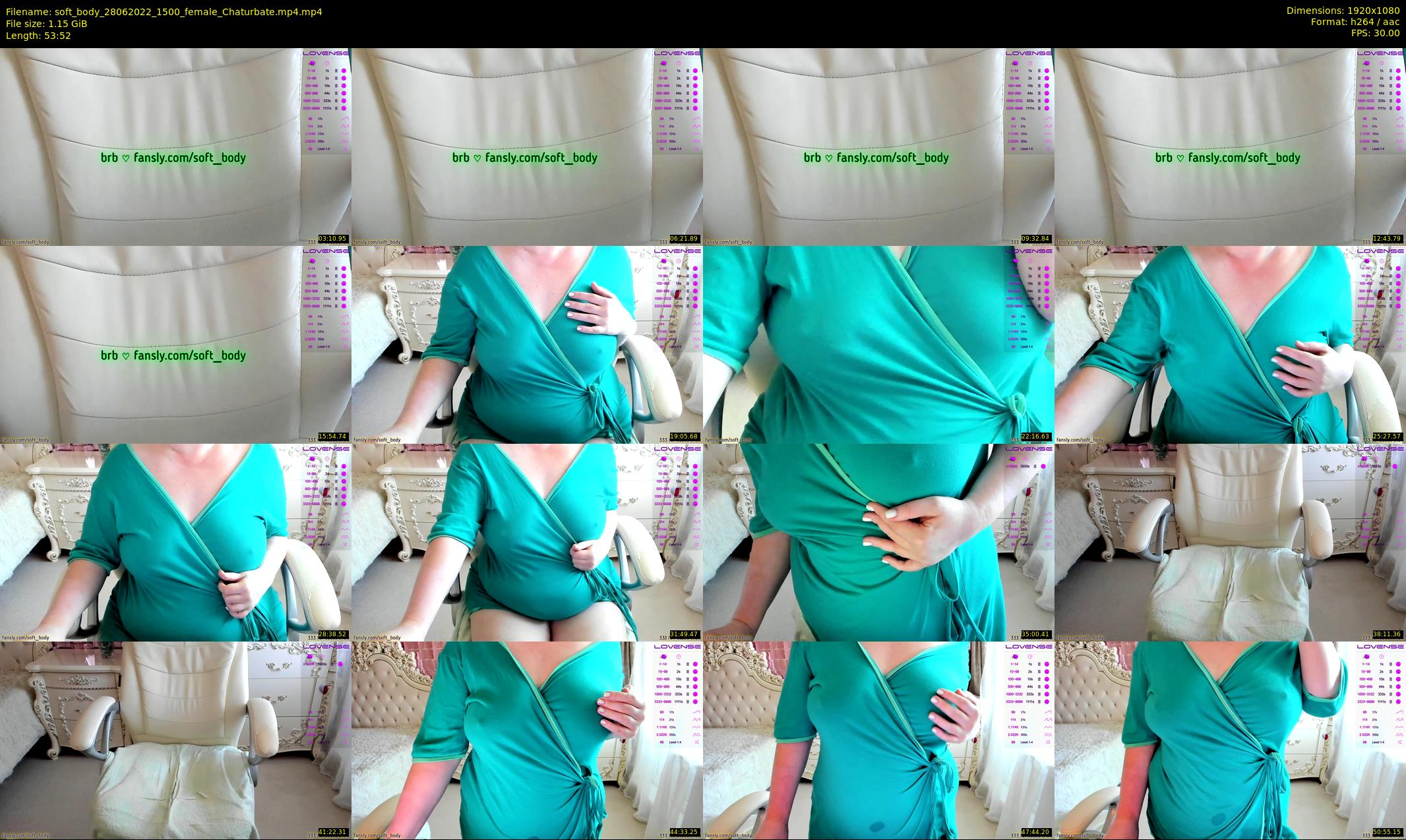 soft_body — 54 minute Chaturbate female cam show recording, 1080p, Jun 28, 2022