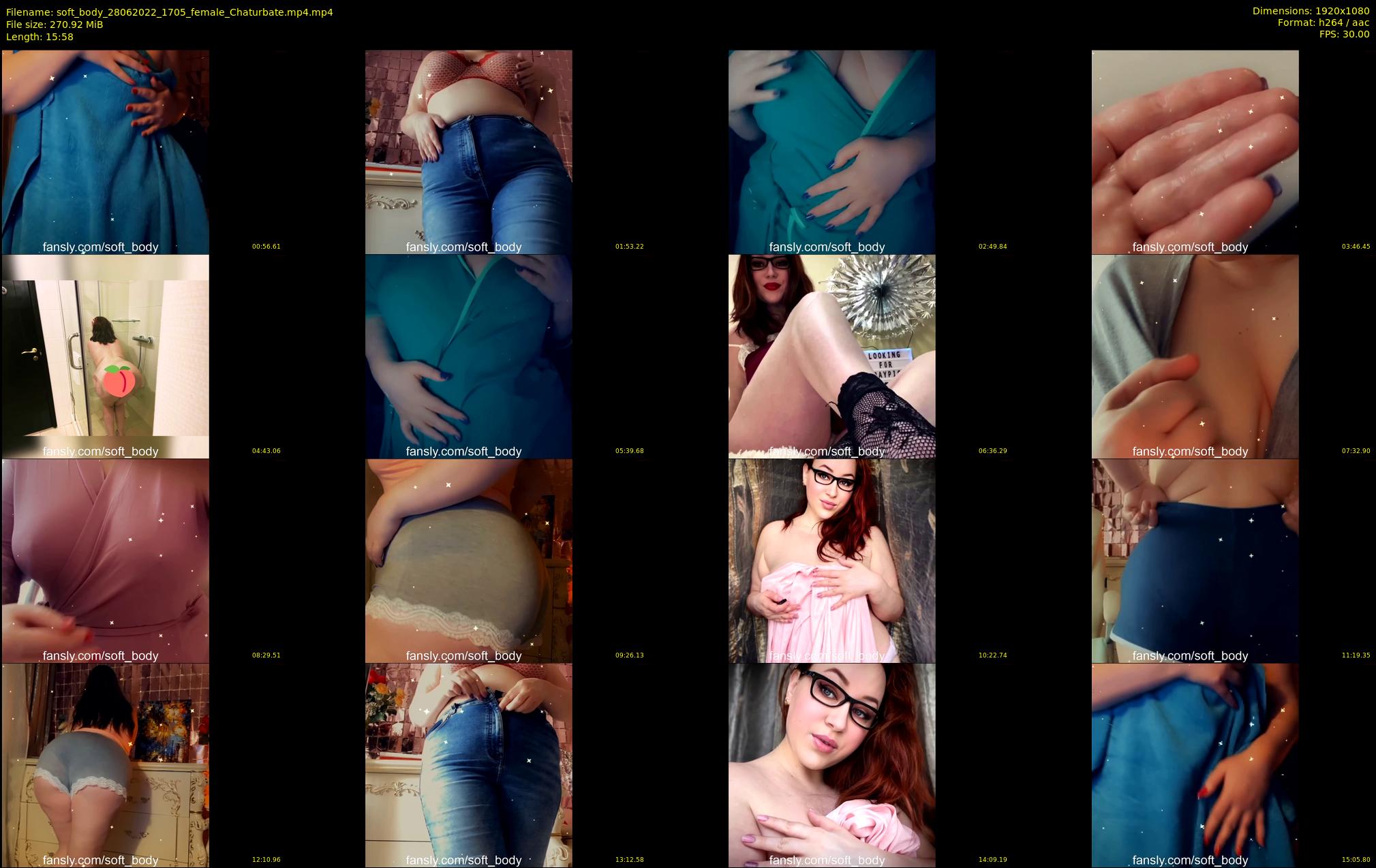 soft_body — 16 minute Chaturbate female cam show recording, 1080p, Jun 28, 2022