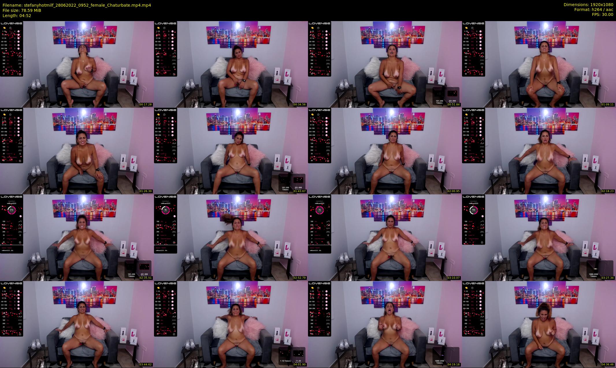 stefanyhotmilf — 5 minute Chaturbate female cam show recording, 1080p, Jun 28, 2022