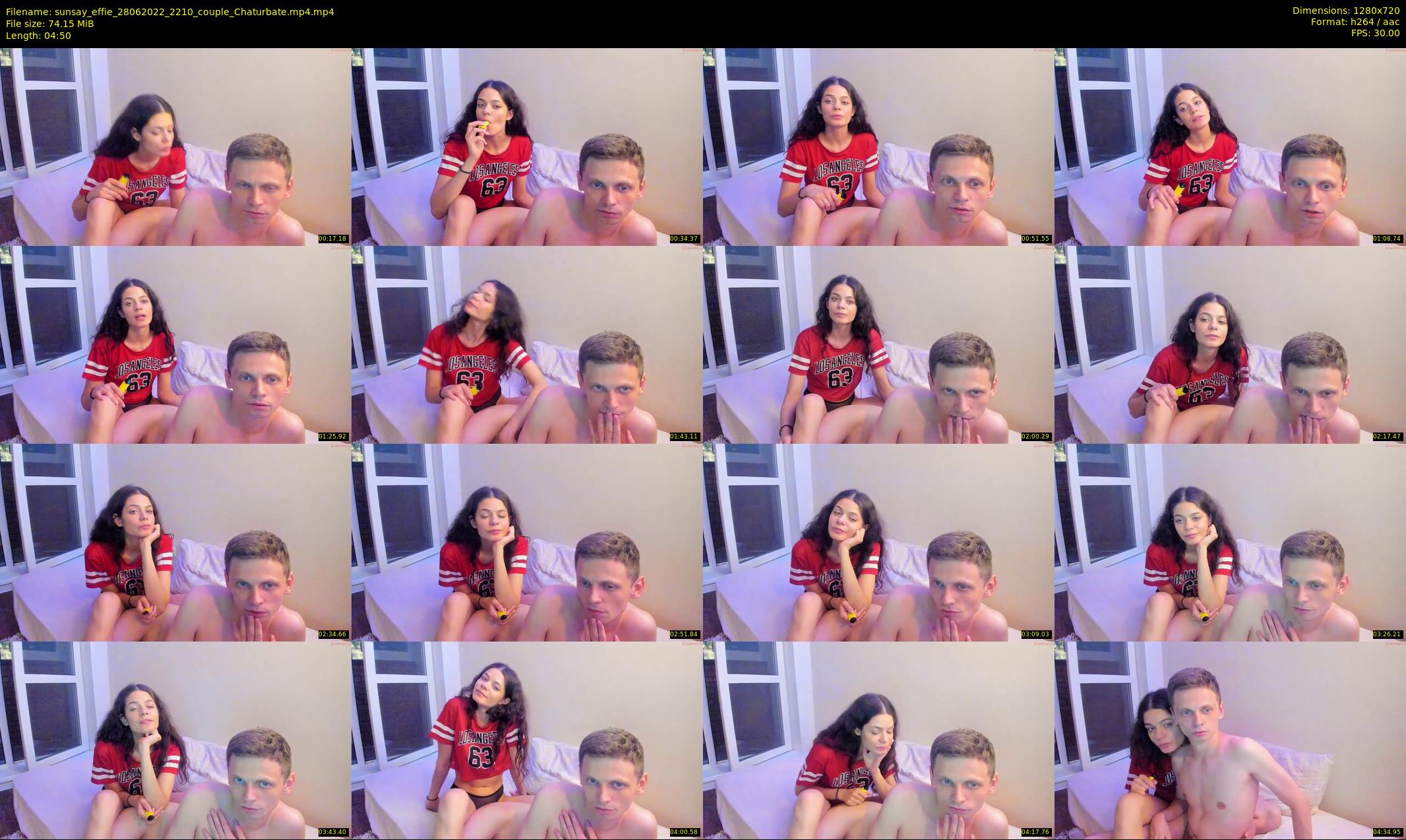sunsay_effie — 5 minute Chaturbate couple cam show recording, 720p, Jun 28, 2022