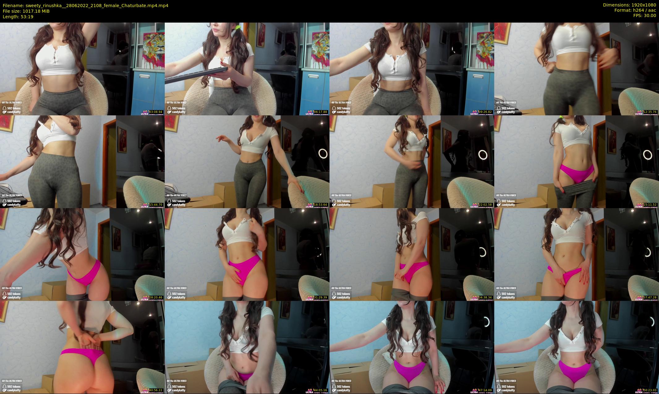 sweety_rinushka_ — 54 minute Chaturbate female cam show recording, 1080p, Jun 28, 2022