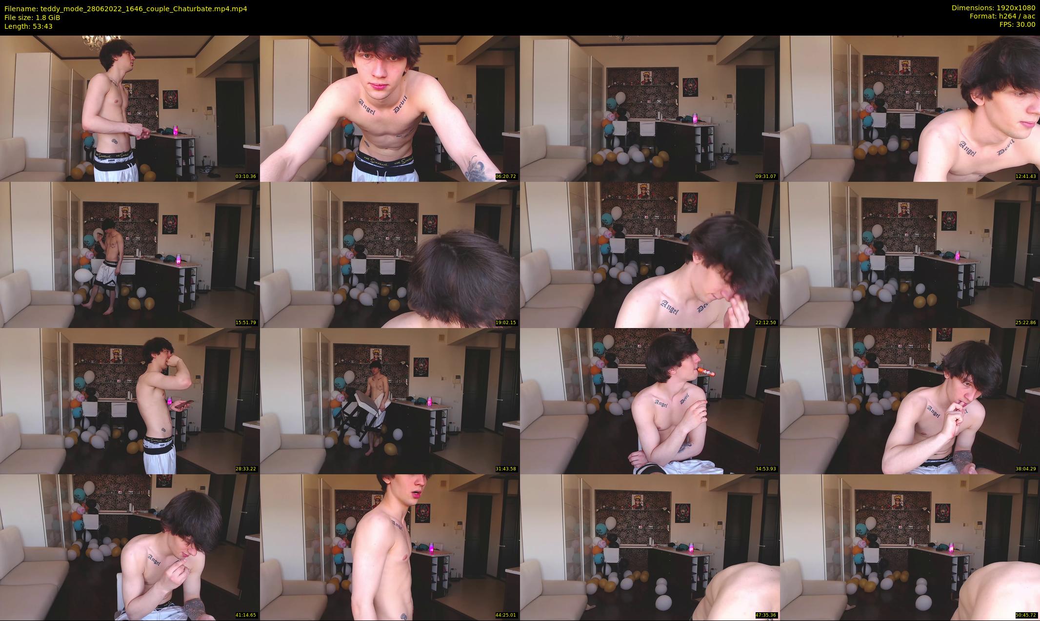 teddy_mode — 54 minute Chaturbate couple cam show recording, 1080p, Jun 28, 2022