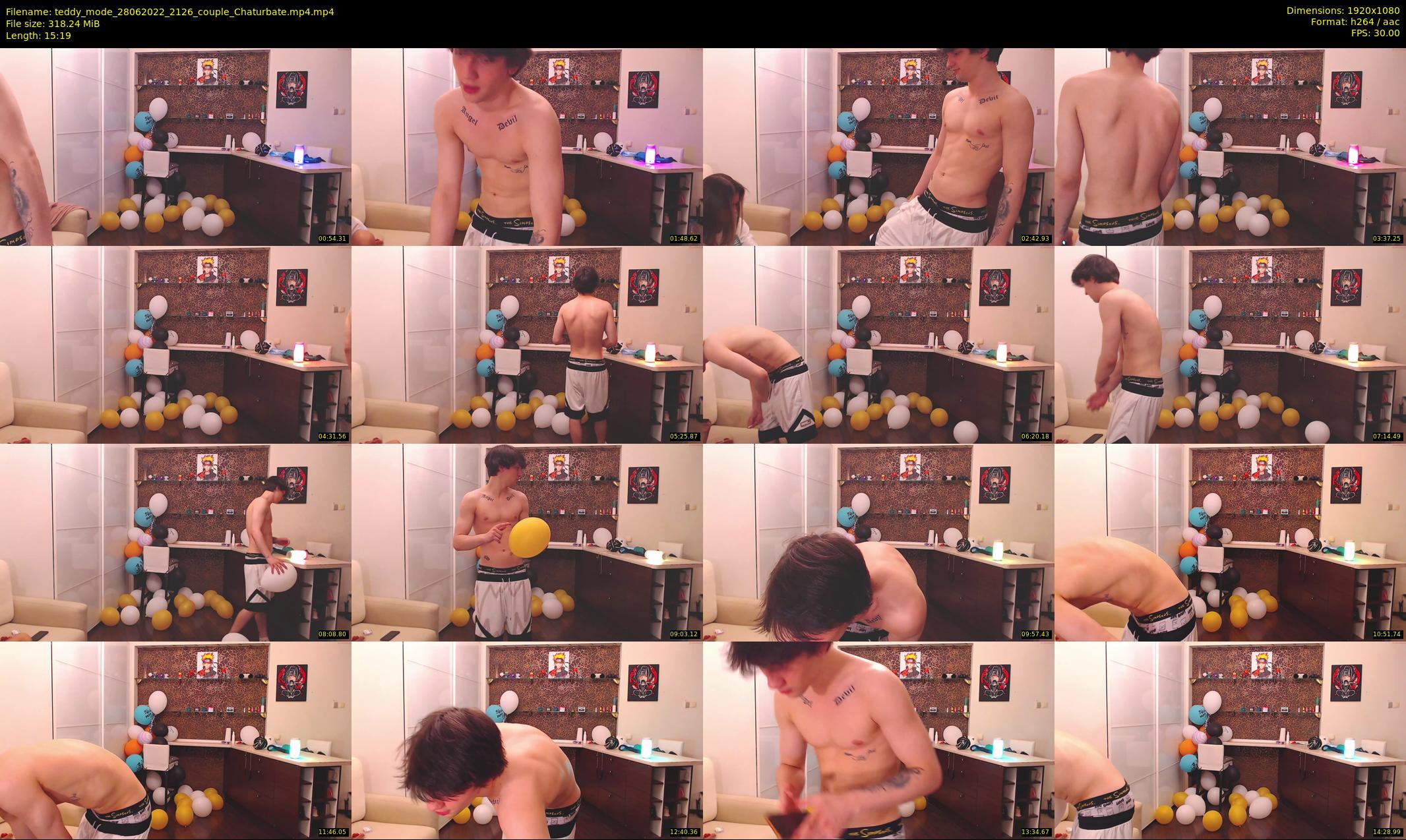 teddy_mode — 16 minute Chaturbate couple cam show recording, 1080p, Jun 28, 2022