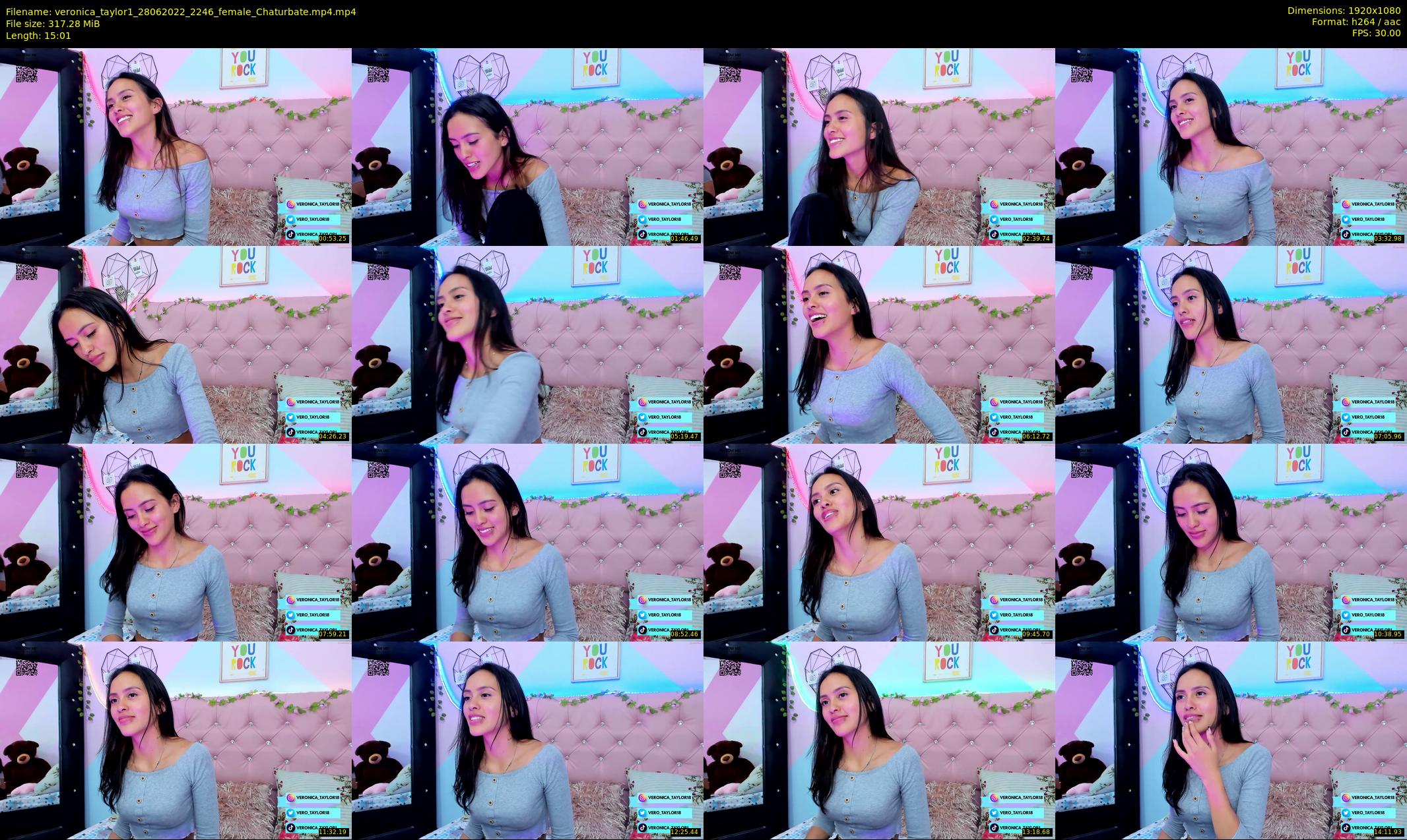 veronica_taylor1 — 16 minute Chaturbate female cam show recording, 1080p, Jun 28, 2022