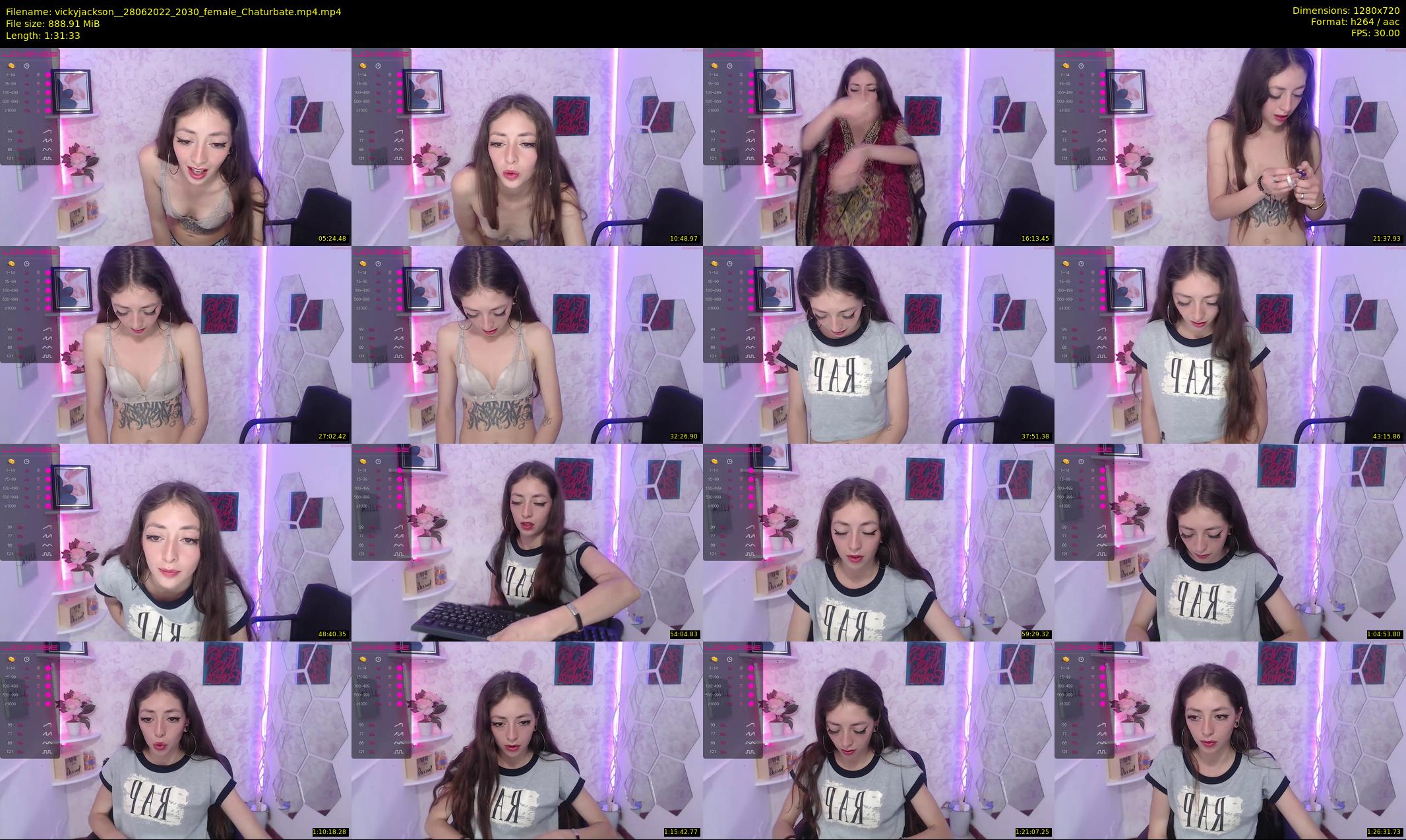 vickyjackson_ — 92 minute Chaturbate female cam show recording, 720p, Jun 28, 2022
