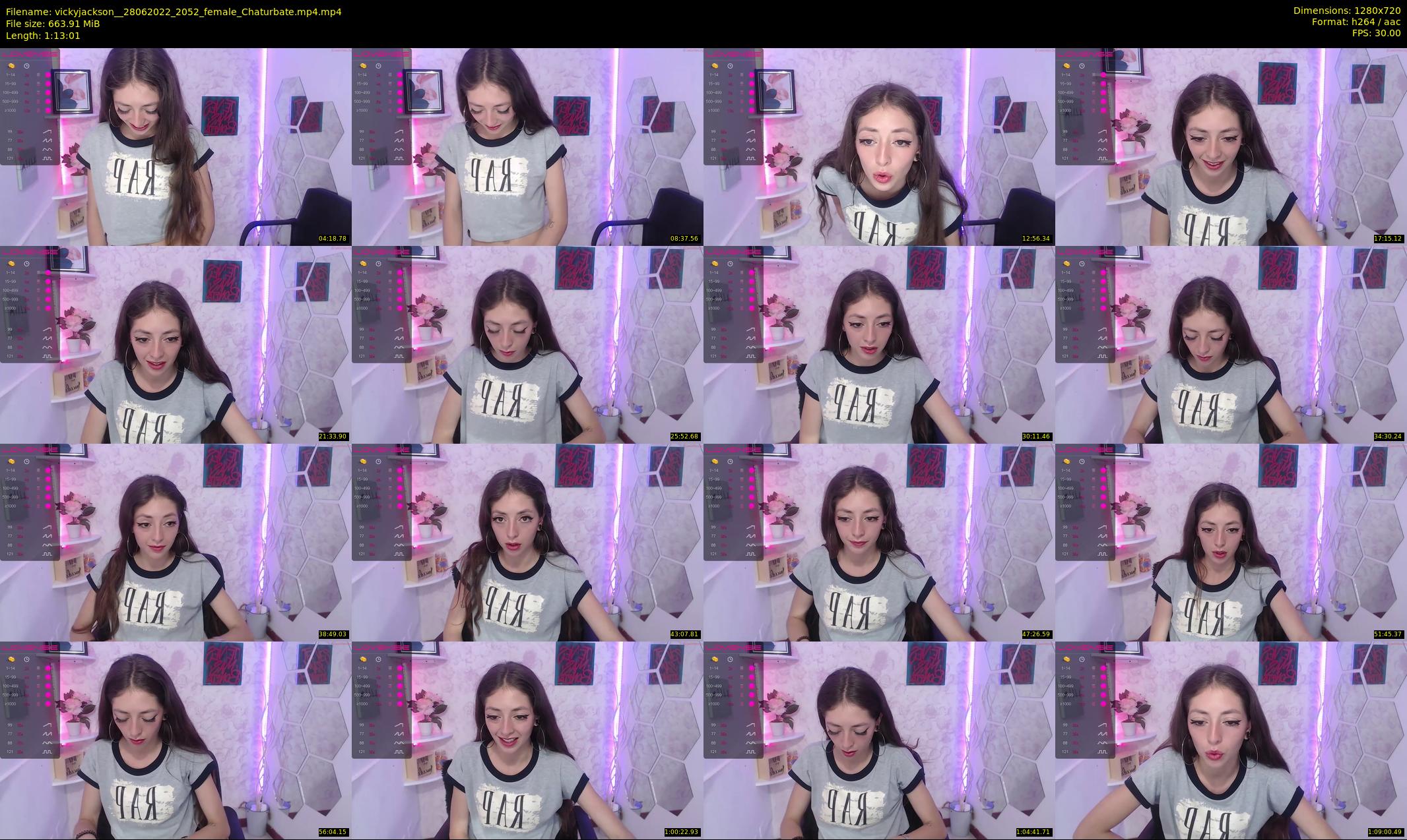 vickyjackson_ — 74 minute Chaturbate female cam show recording, 720p, Jun 28, 2022