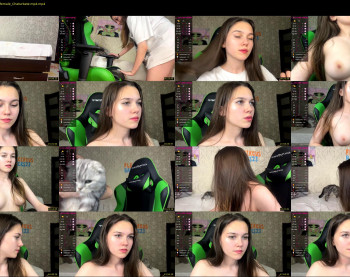 vrchan — 54 minute Chaturbate couple cam show recording, 1080p, Jun 29, 2022