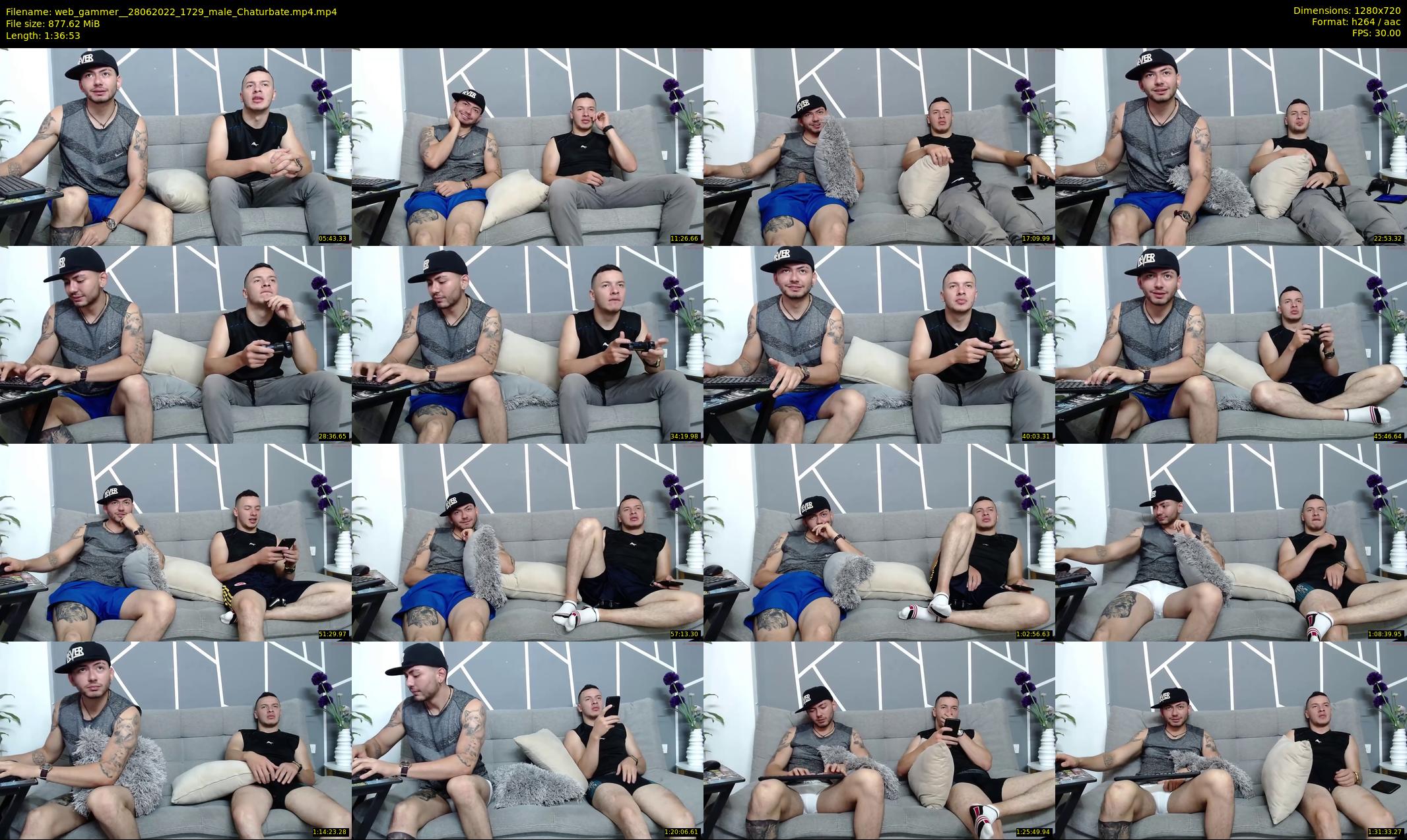 web_gammer_ — 97 minute Chaturbate male cam show recording, 720p, Jun 28, 2022
