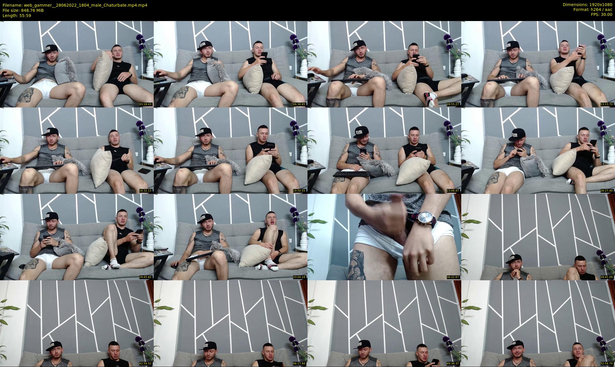 web_gammer_ — 56 minute Chaturbate male cam show recording, 1080p, Jun 28, 2022