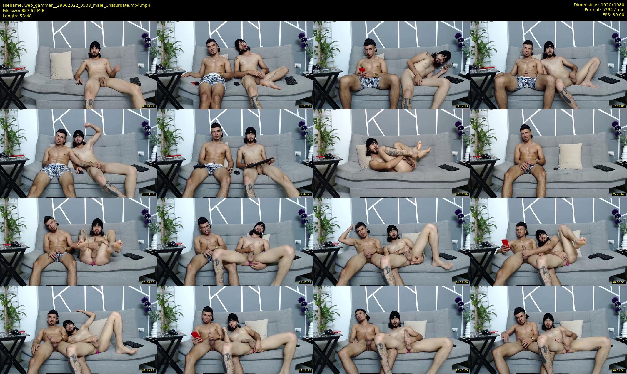 web_gammer_ — 54 minute Chaturbate male cam show recording, 1080p, Jun 29, 2022