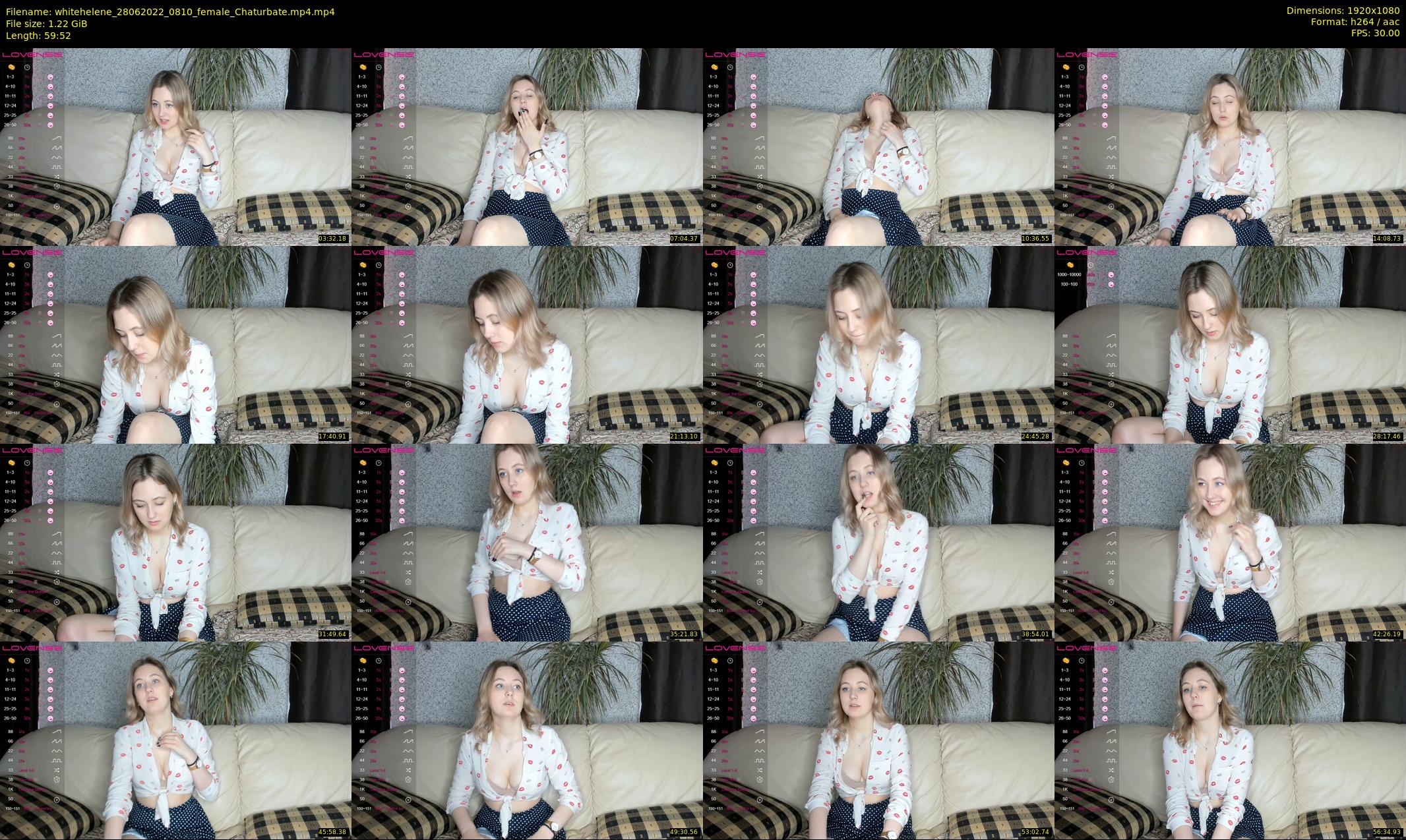 whitehelene — 60 minute Chaturbate female cam show recording, 1080p, Jun 28, 2022