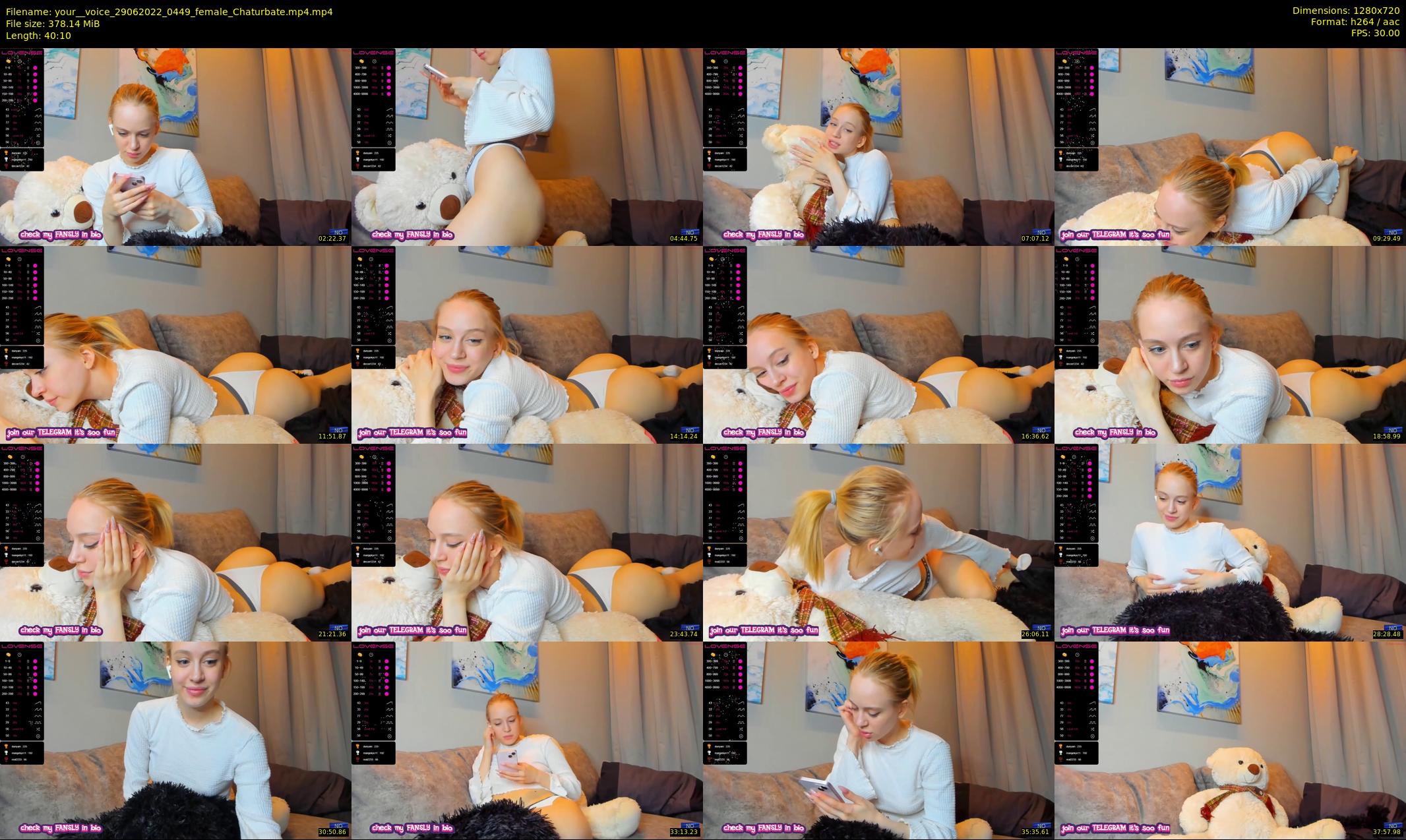 your__voice — 41 minute Chaturbate female cam show recording, 720p, Jun 29, 2022