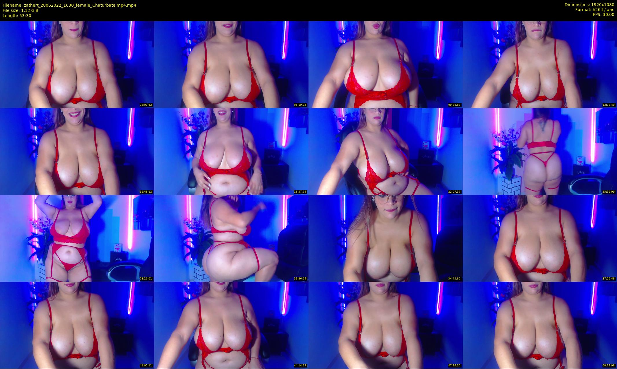 zathert — 54 minute Chaturbate female cam show recording, 1080p, Jun 28, 2022