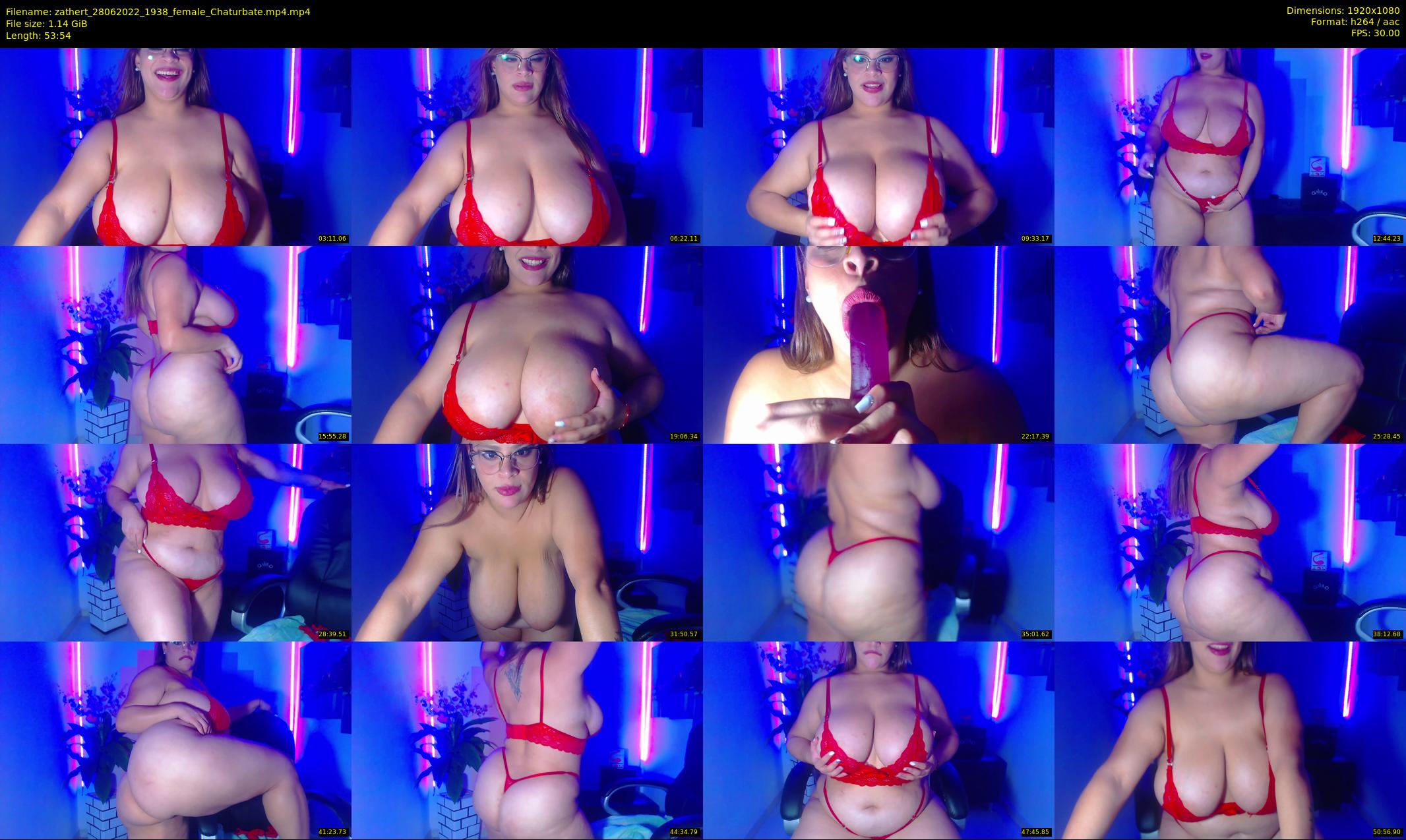 zathert — 54 minute Chaturbate female cam show recording, 1080p, Jun 28, 2022
