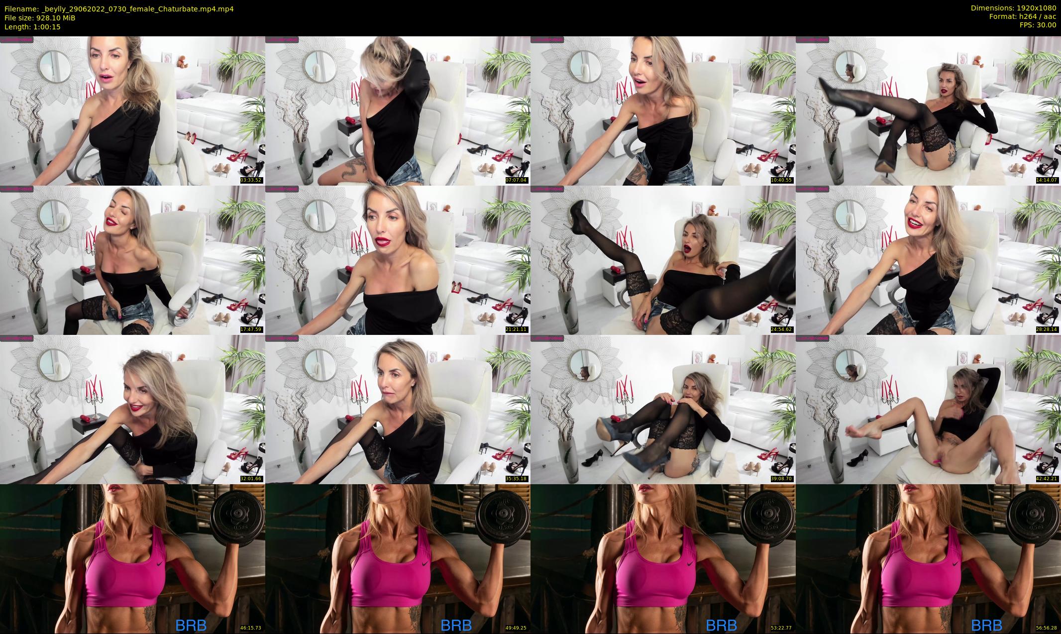 _beylly — 61 minute Chaturbate female cam show recording, 1080p, Jun 29, 2022