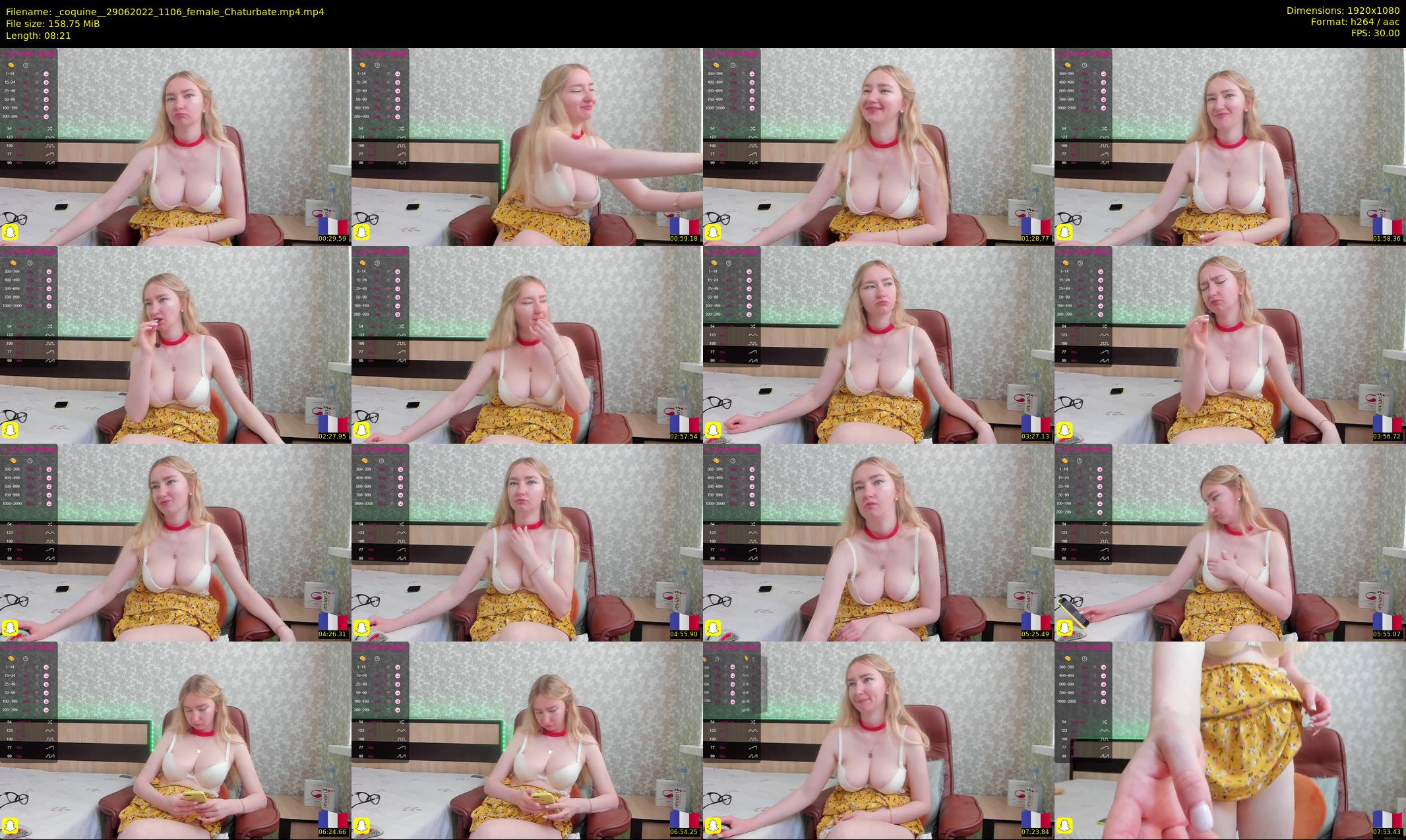 _coquine_ — 9 minute Chaturbate female cam show recording, 1080p, Jun 29, 2022