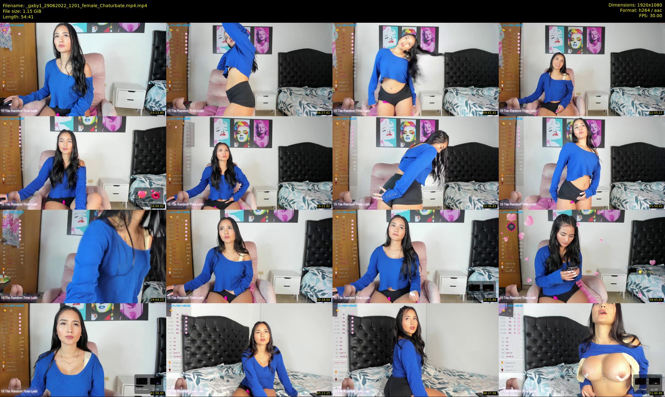_gaby1 — 55 minute Chaturbate female cam show recording, 1080p, Jun 29, 2022